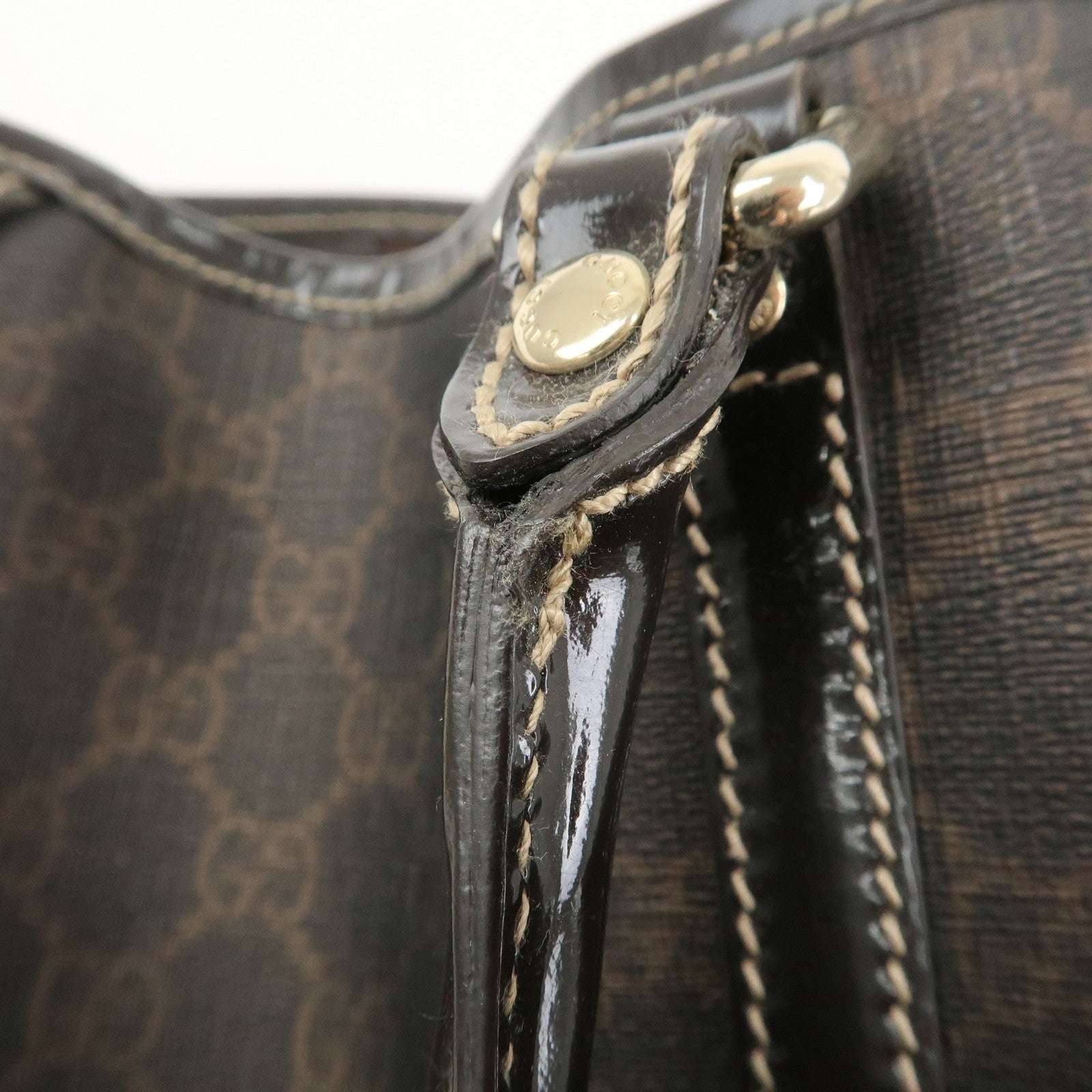 Gucci Tote Bag - Dark Brown, GG Supreme