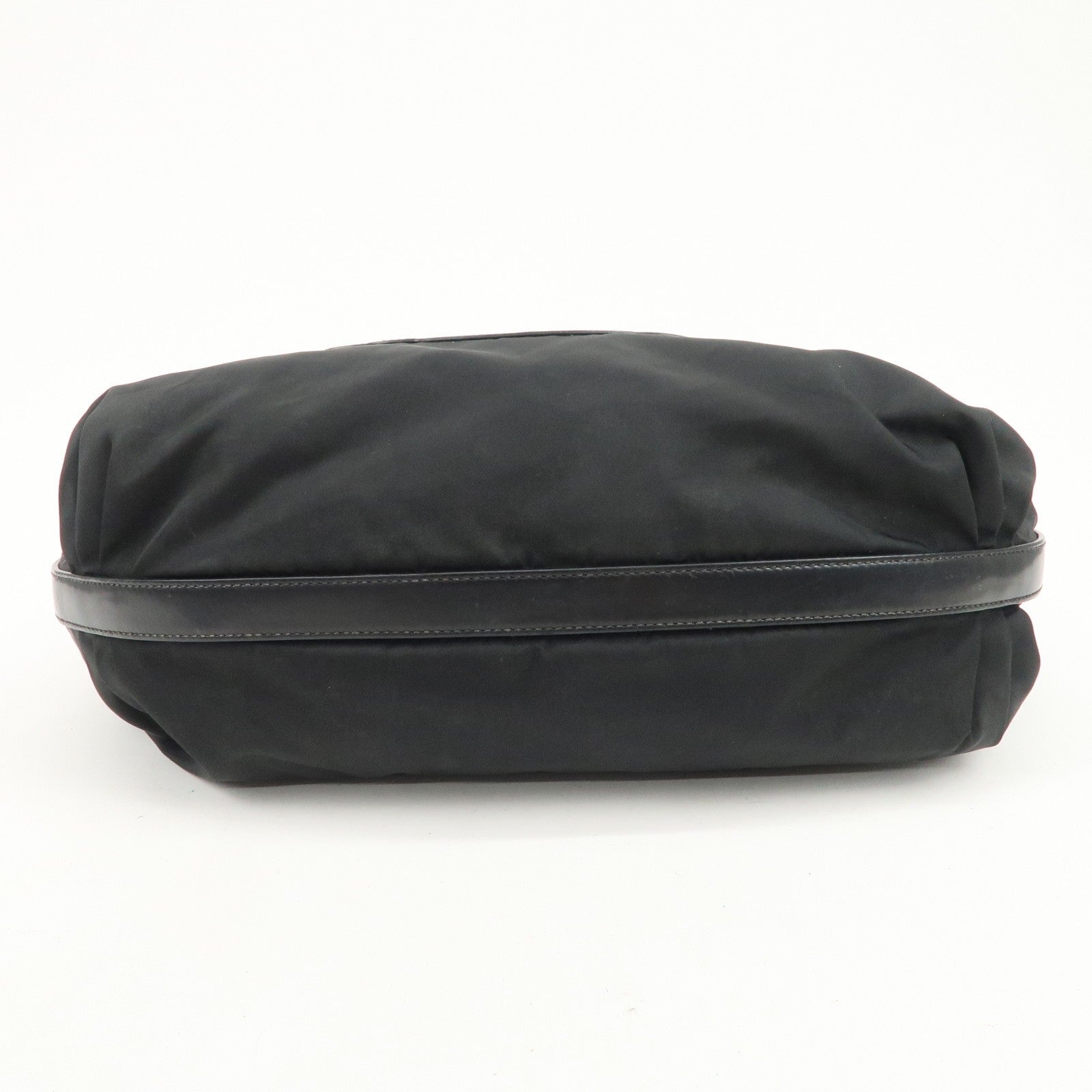 Prada Shoulder Bag - Black, Nylon, Leather