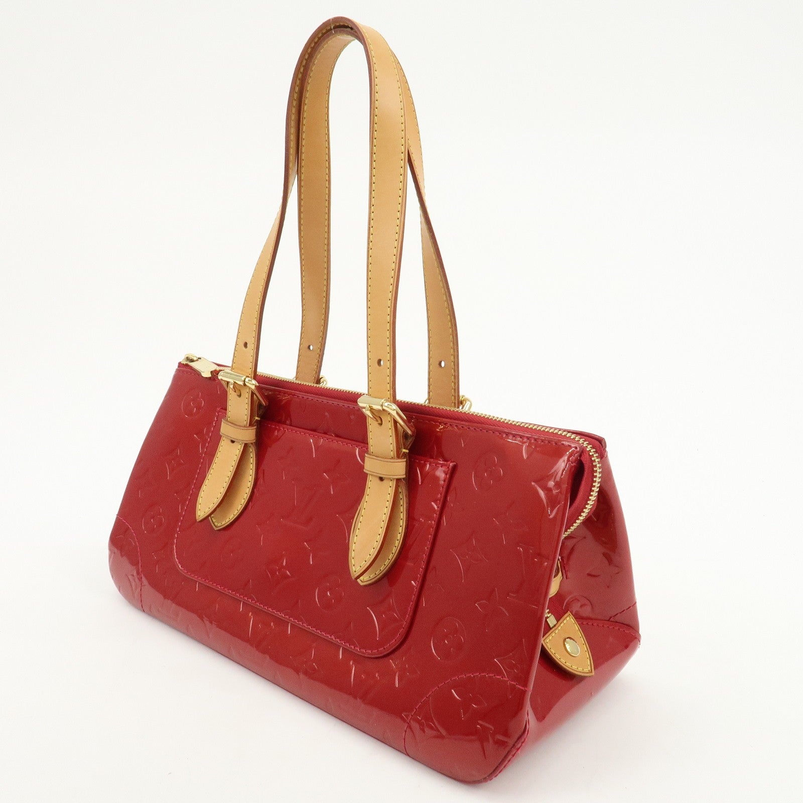 Louis Vuitton Vernis Rosewood Avenue Handbag - Pomme D'Amour, Vernis Leather
