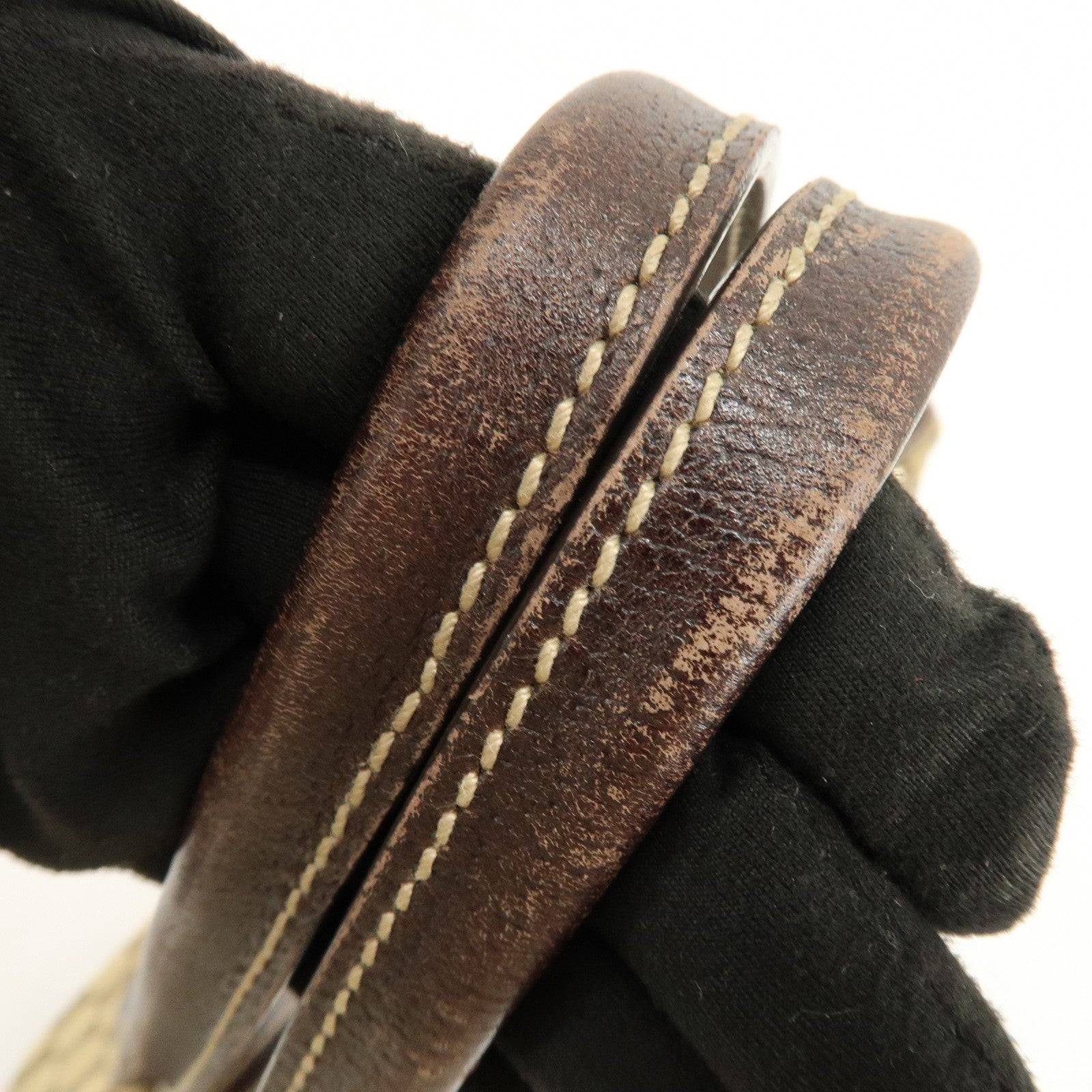 Gucci Sherry Line Tote Bag - Beige, GG Canvas, Leather