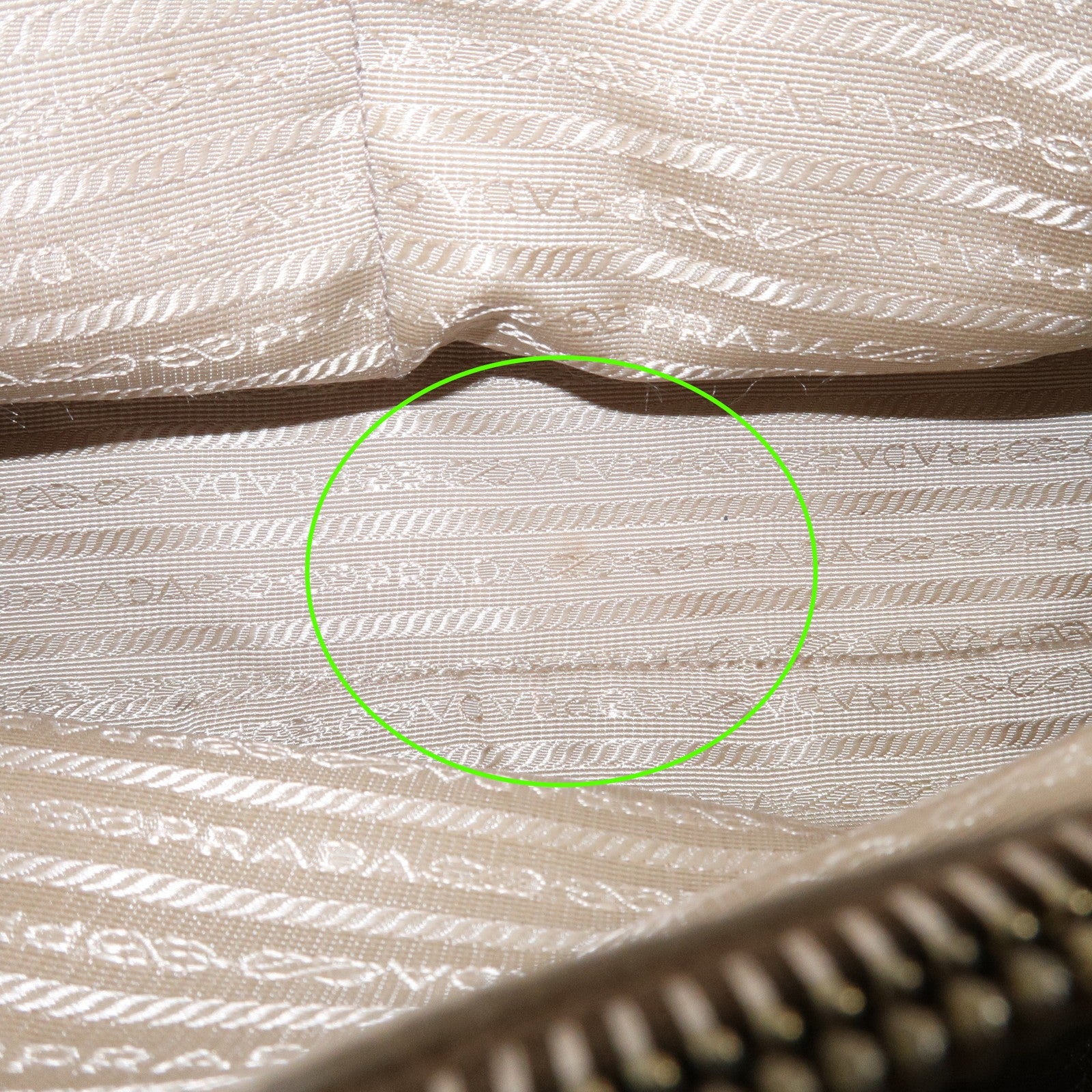 Prada Hand Bag - Greige, Saffiano Leather