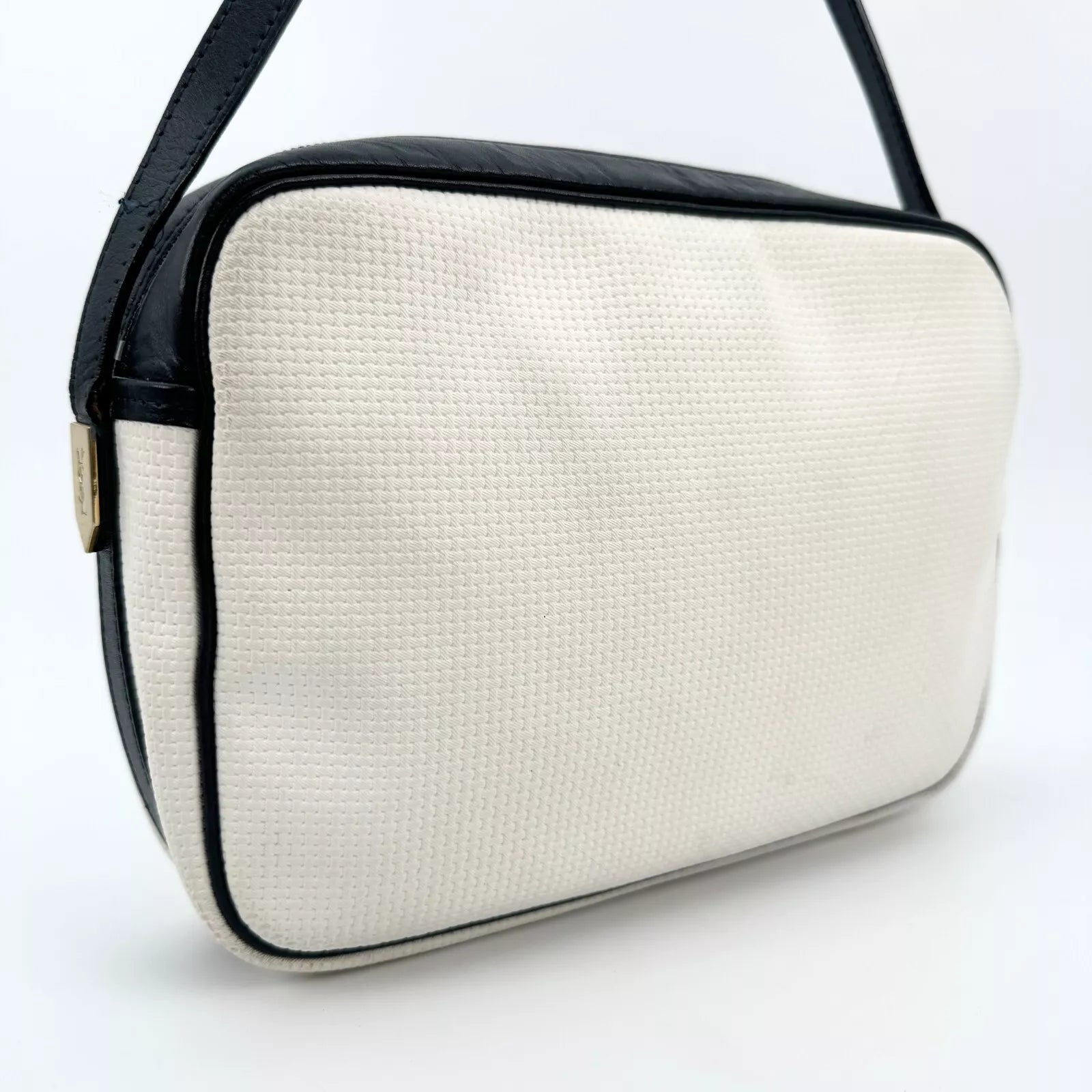 YVES SAINT LAURENT Cross Body - White, PVC