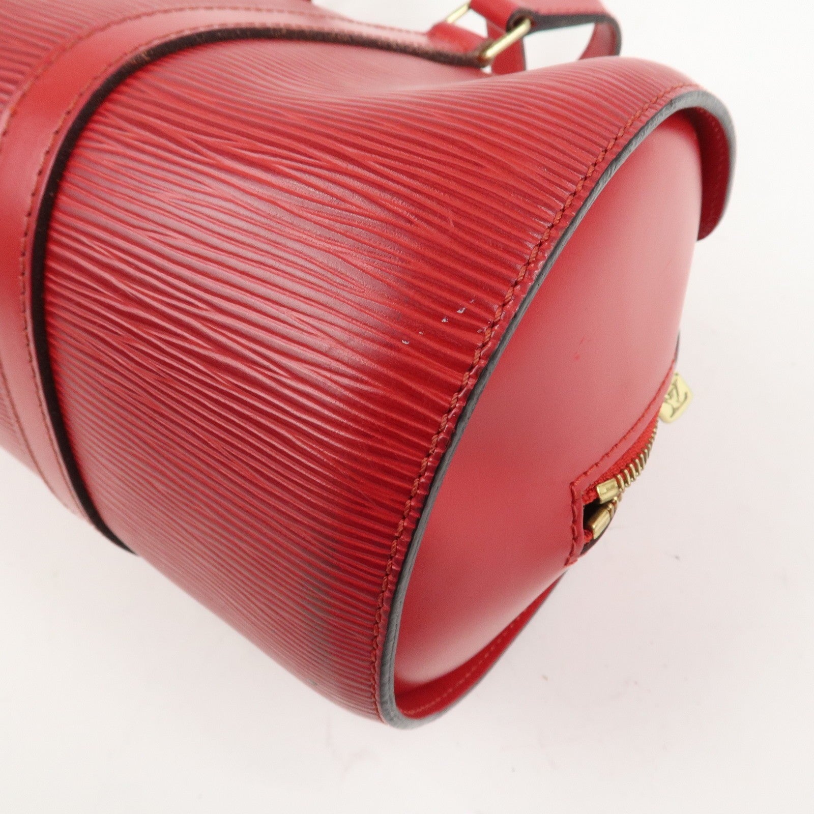 Louis Vuitton Epi Soufflot Hand Bag - Castillian Red, Epi Leather