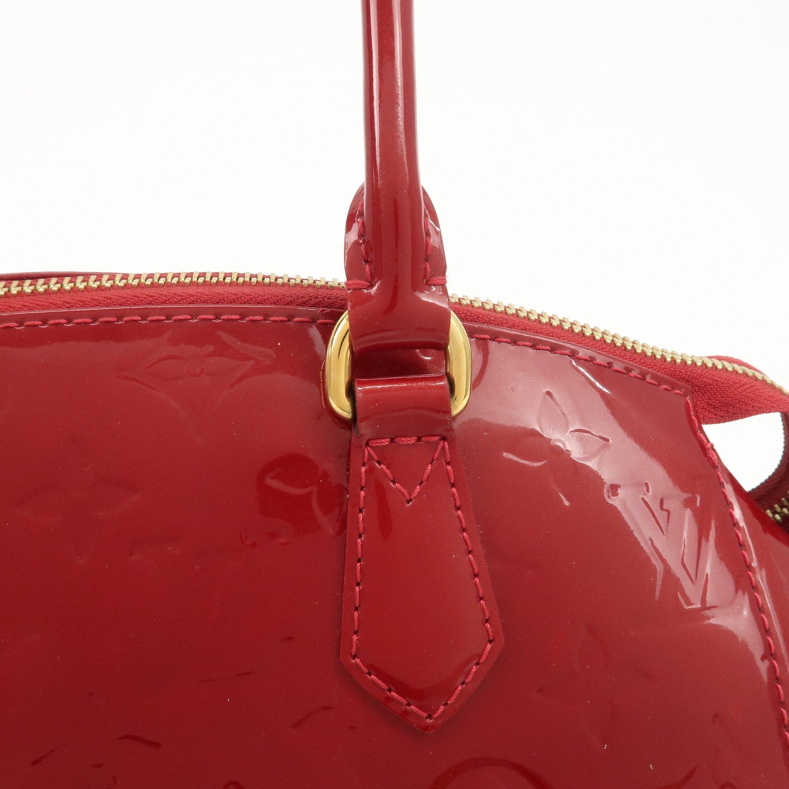 Louis Vuitton M91494 Shoulder Bag - Red, Vernis Leather