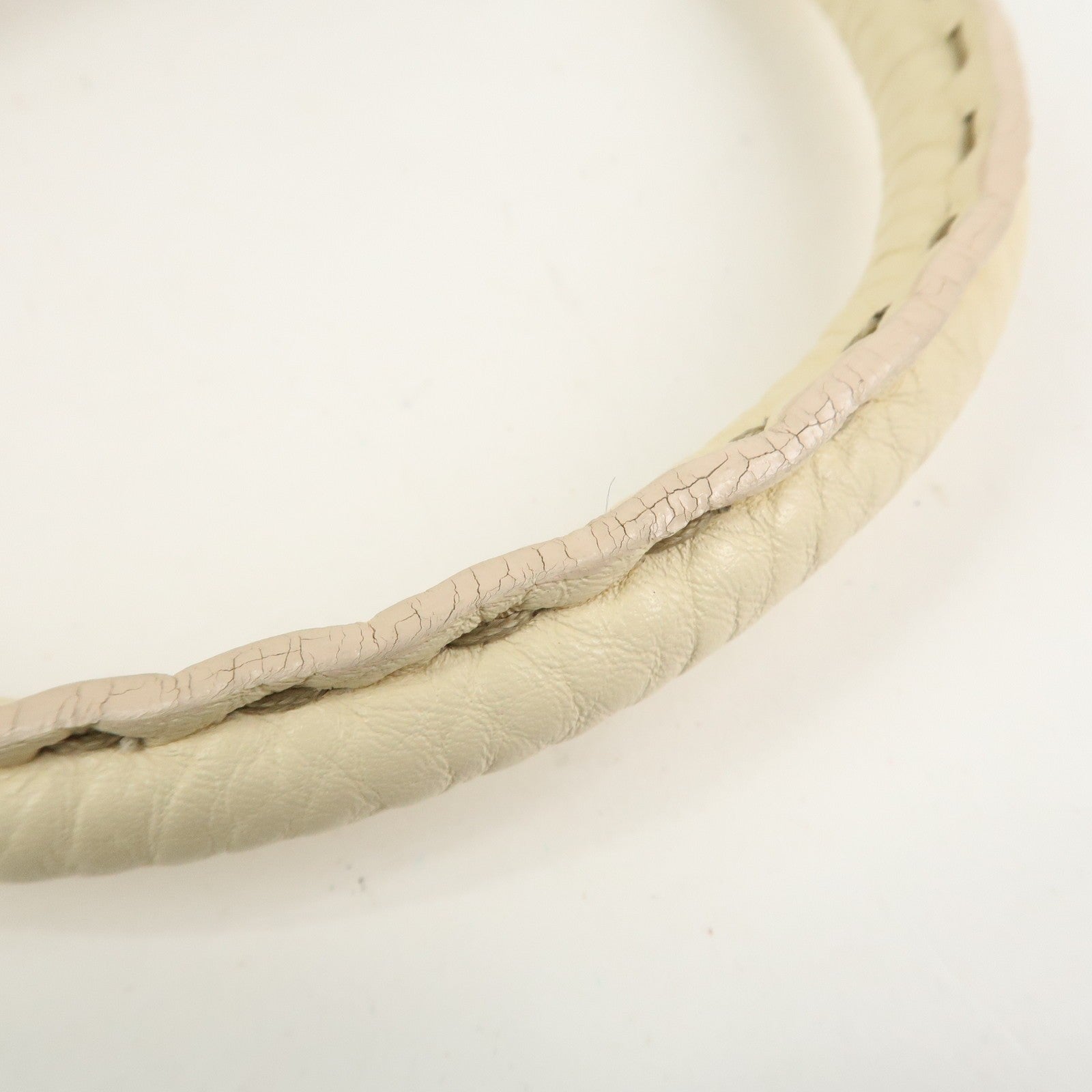 Fendi Boston Hand Bag - Cream, Leather