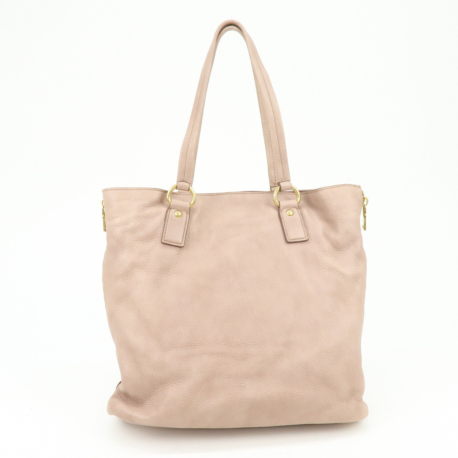 Prada Tote Bag - Pink, Leather