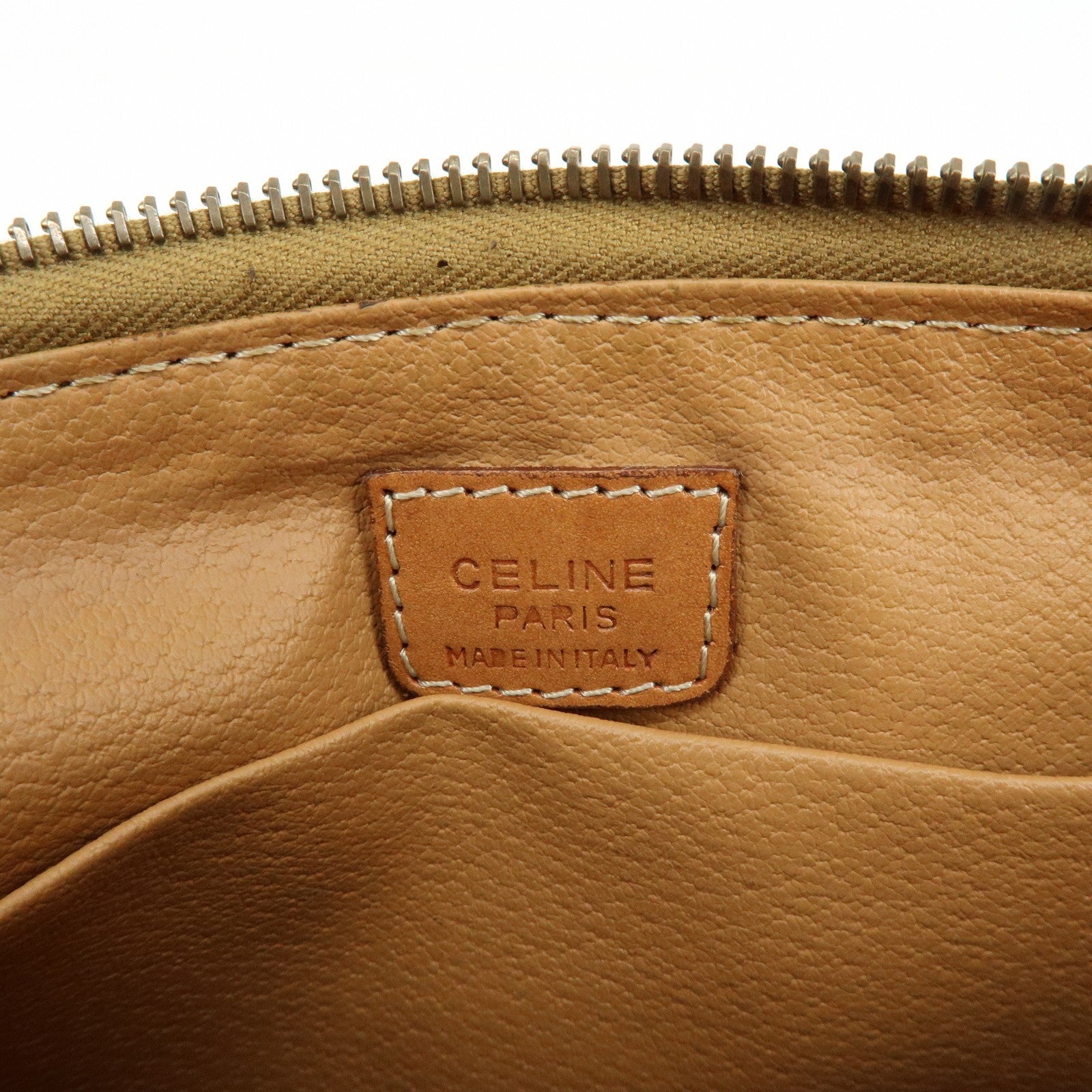 Celine Pouch Accessory Pouch - Brown, PVC Leather