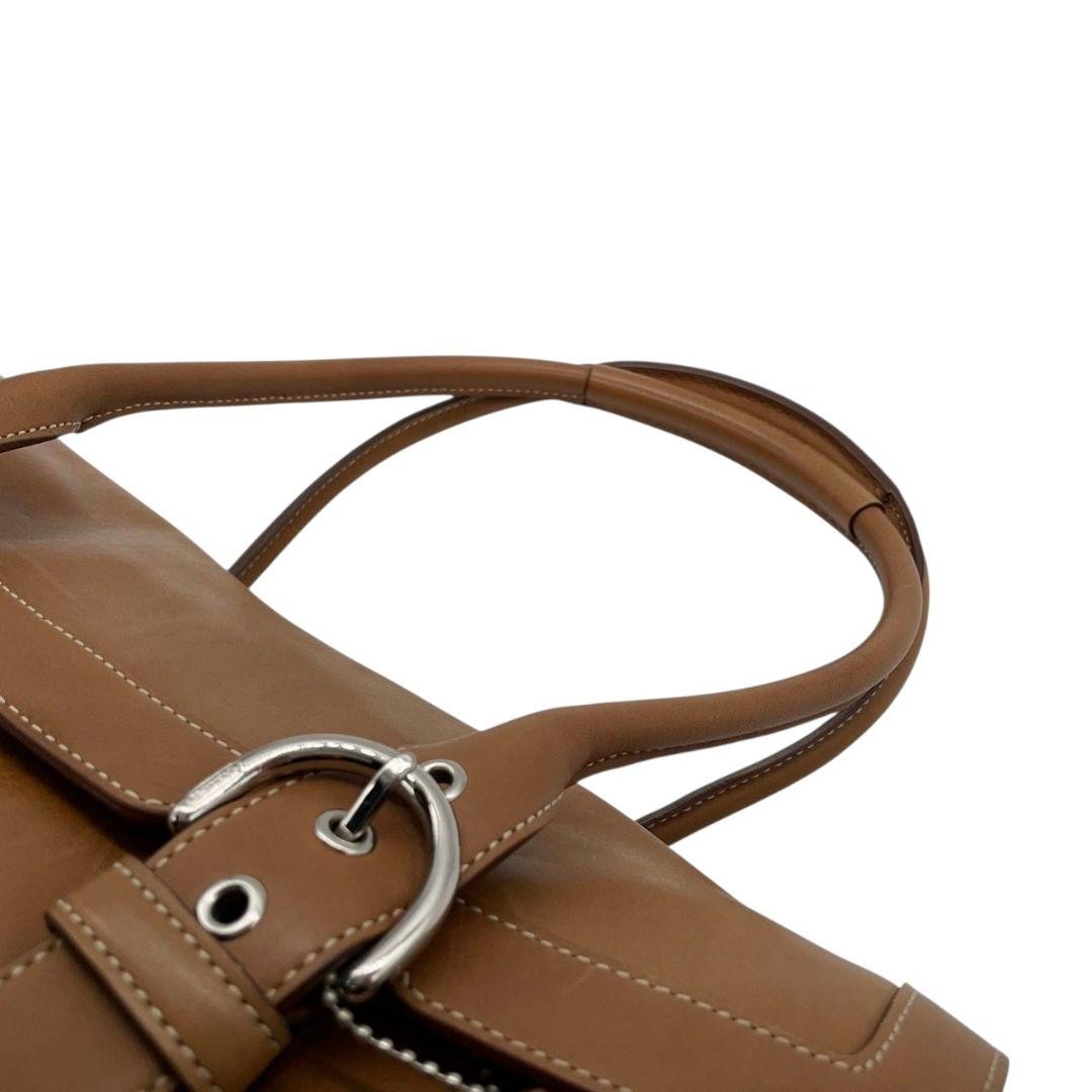 Coach 9636 Handbag - Brown, Leather