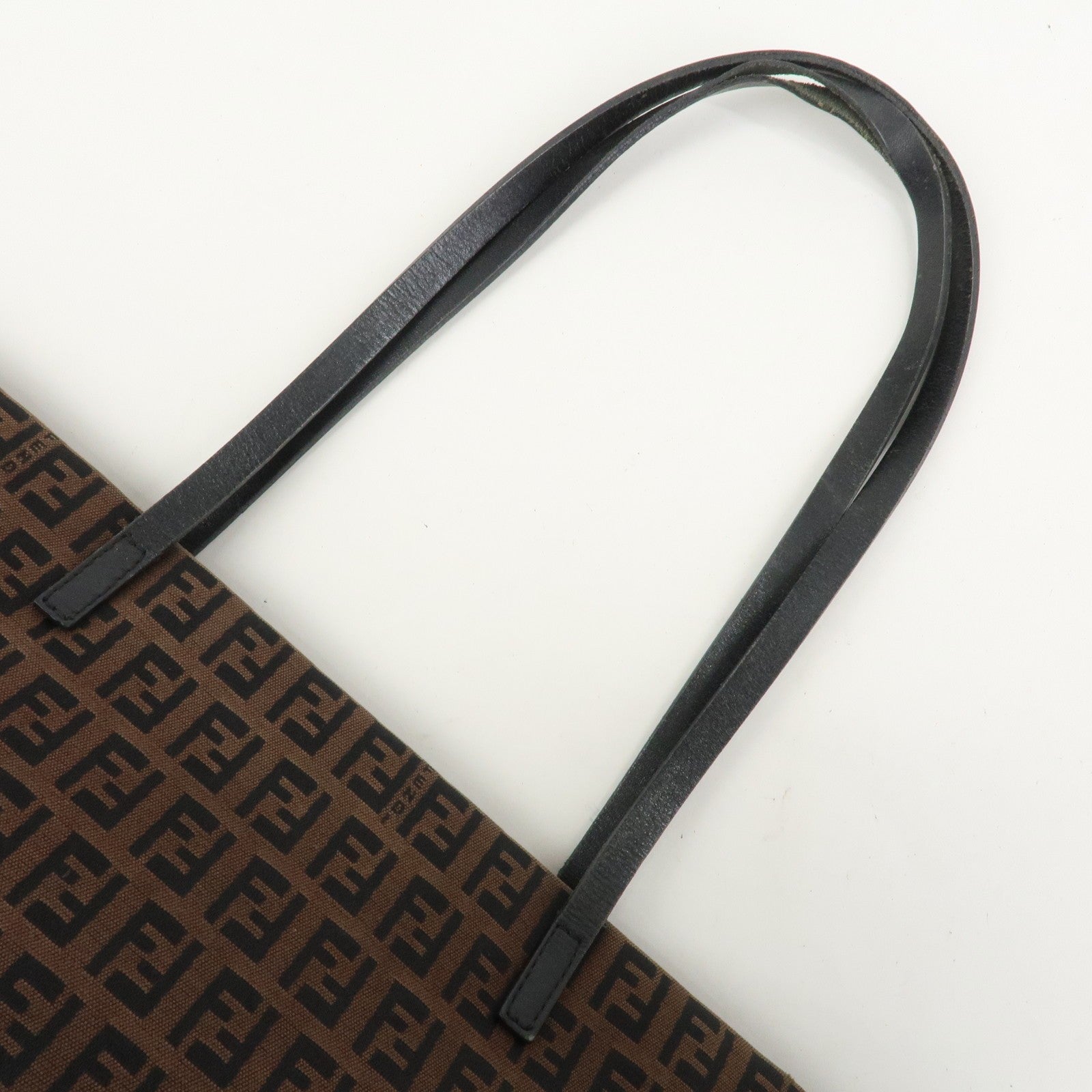 Fendi Zucchino Tote Bag - Brown, Canvas and Leather