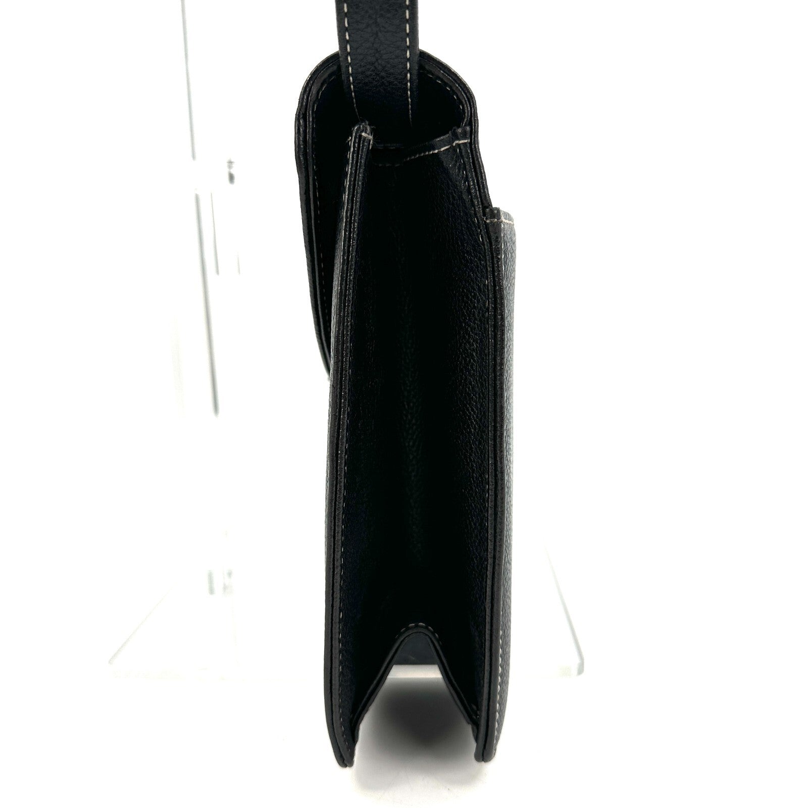 Saint Laurent Yves Shoulder Bag - Black, Leather