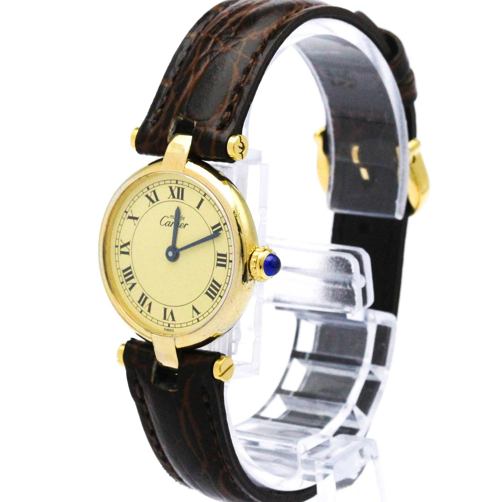 Cartier Must Vendome Wristwatch - Gold, Gold Plated