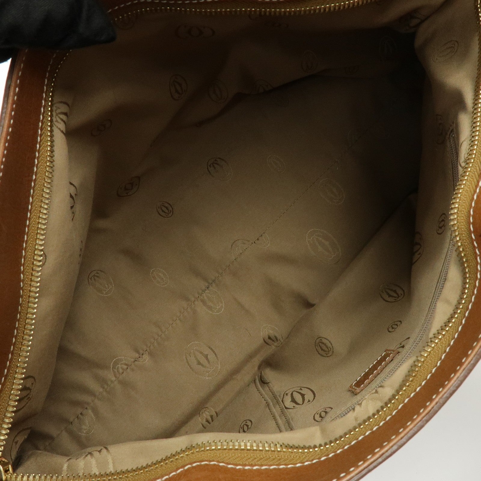 Cartier Marcello de Cartier Hand Bag - Brown, Leather