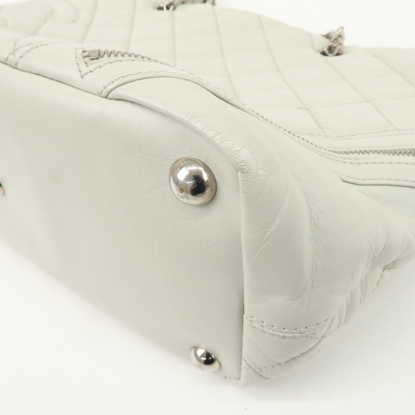 Chanel A34318 Shoulder Bag - Ivory, Leather