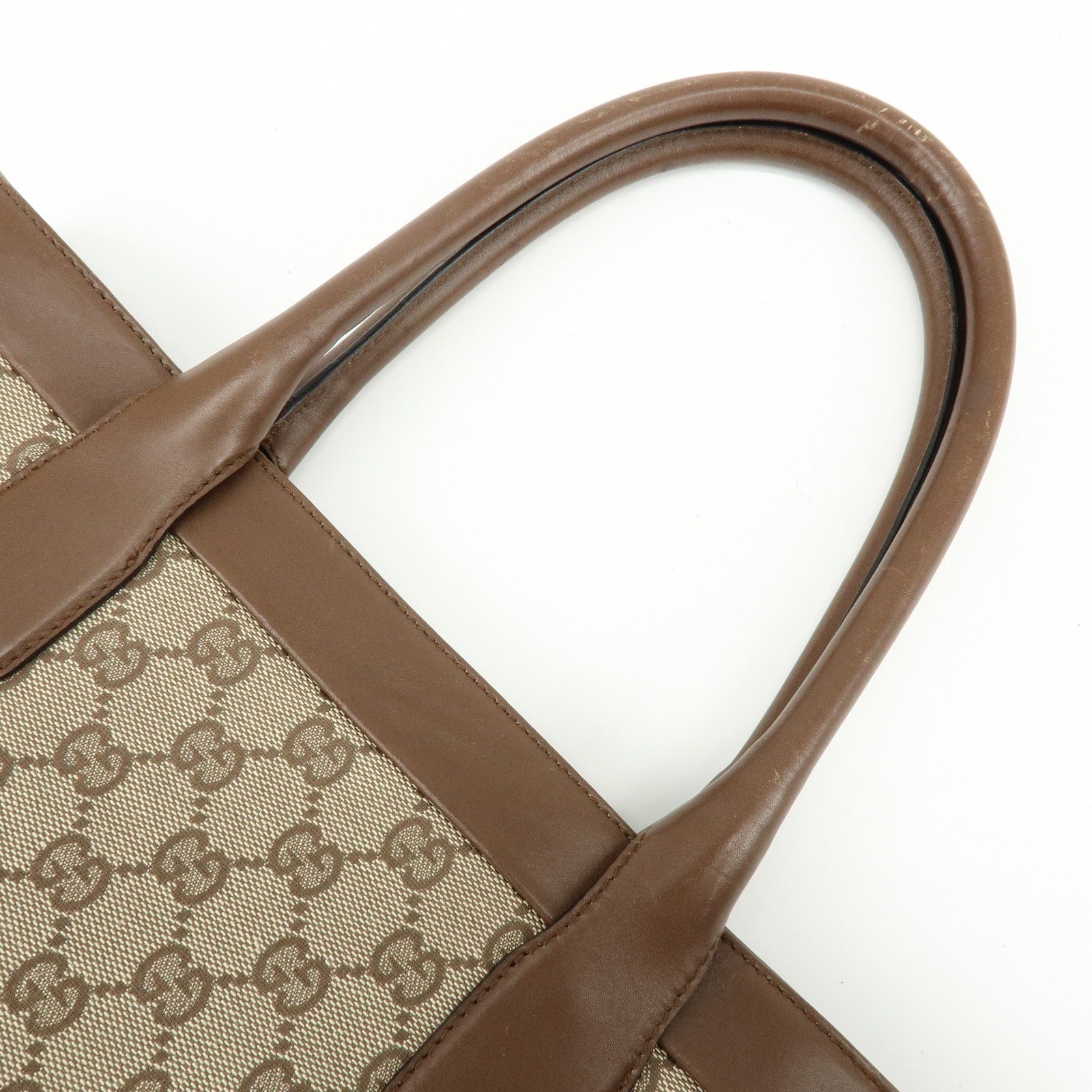 Gucci Tote Bag - Brown, GG Canvas Leather
