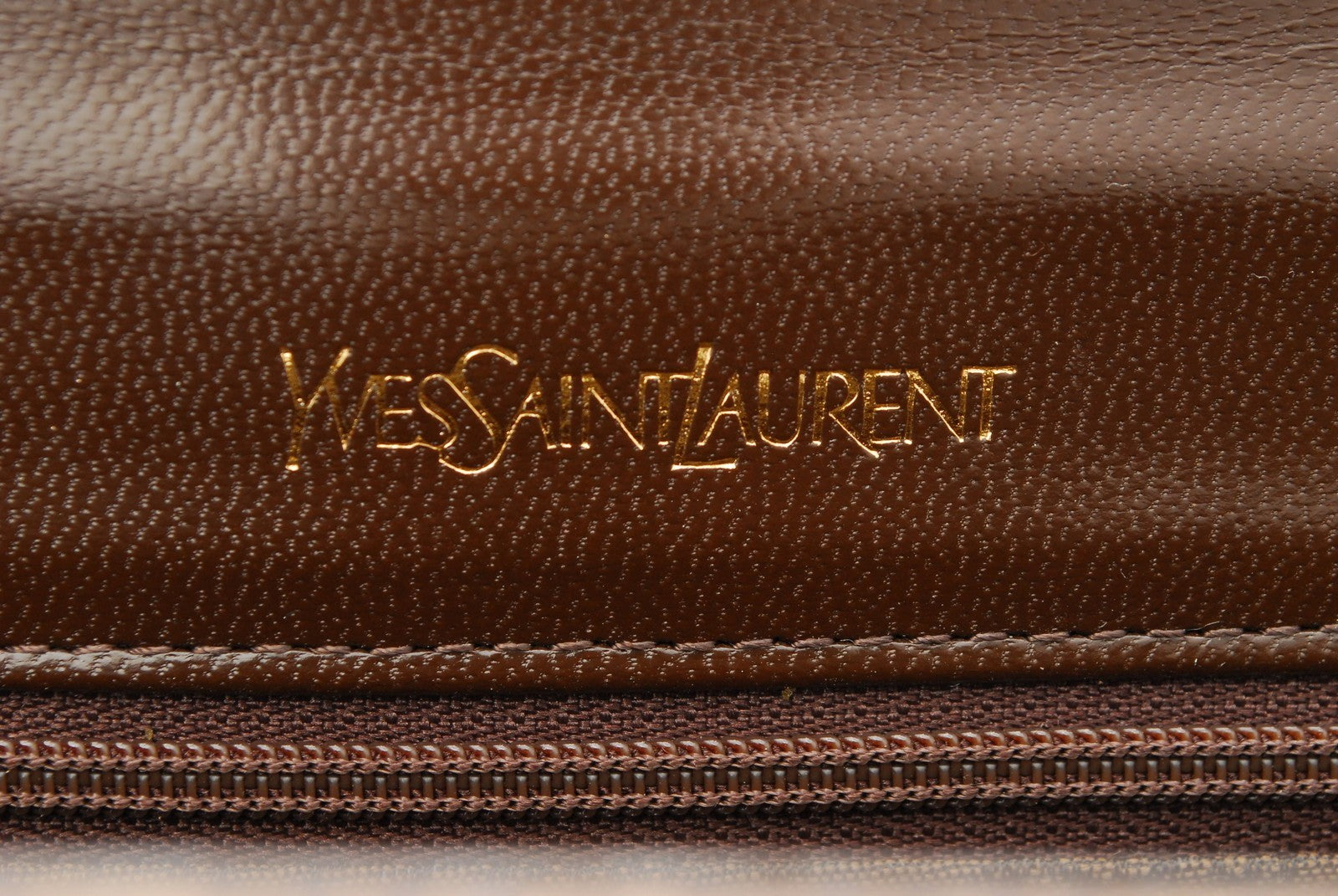 Saint Laurent Yves Vintage Shoulder Bag - Brown, Leather