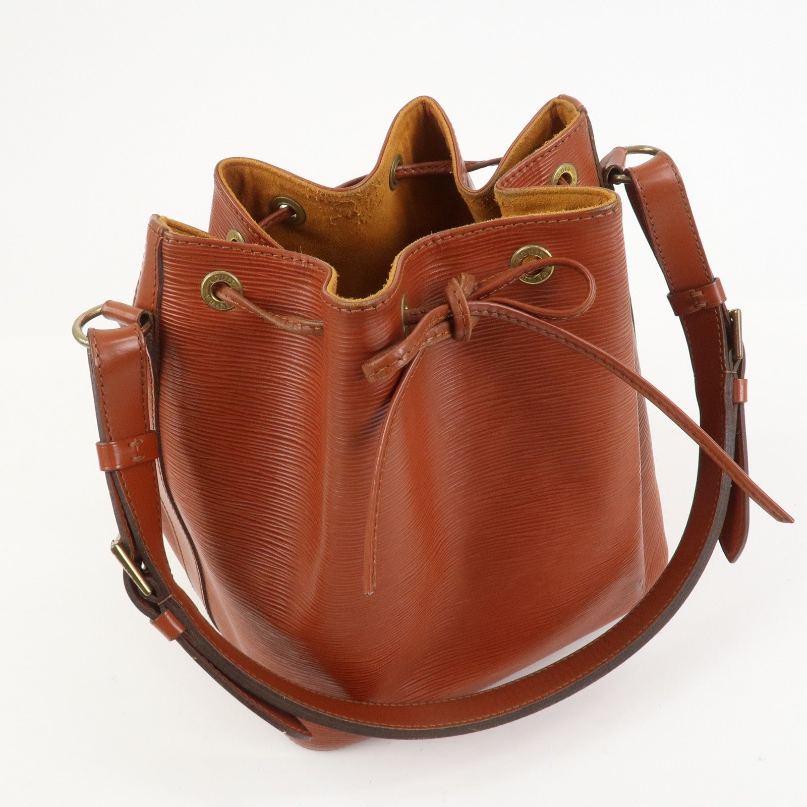 Louis Vuitton Epi Petit Noe Shoulder Bag - Kenya Brown, Epi Leather