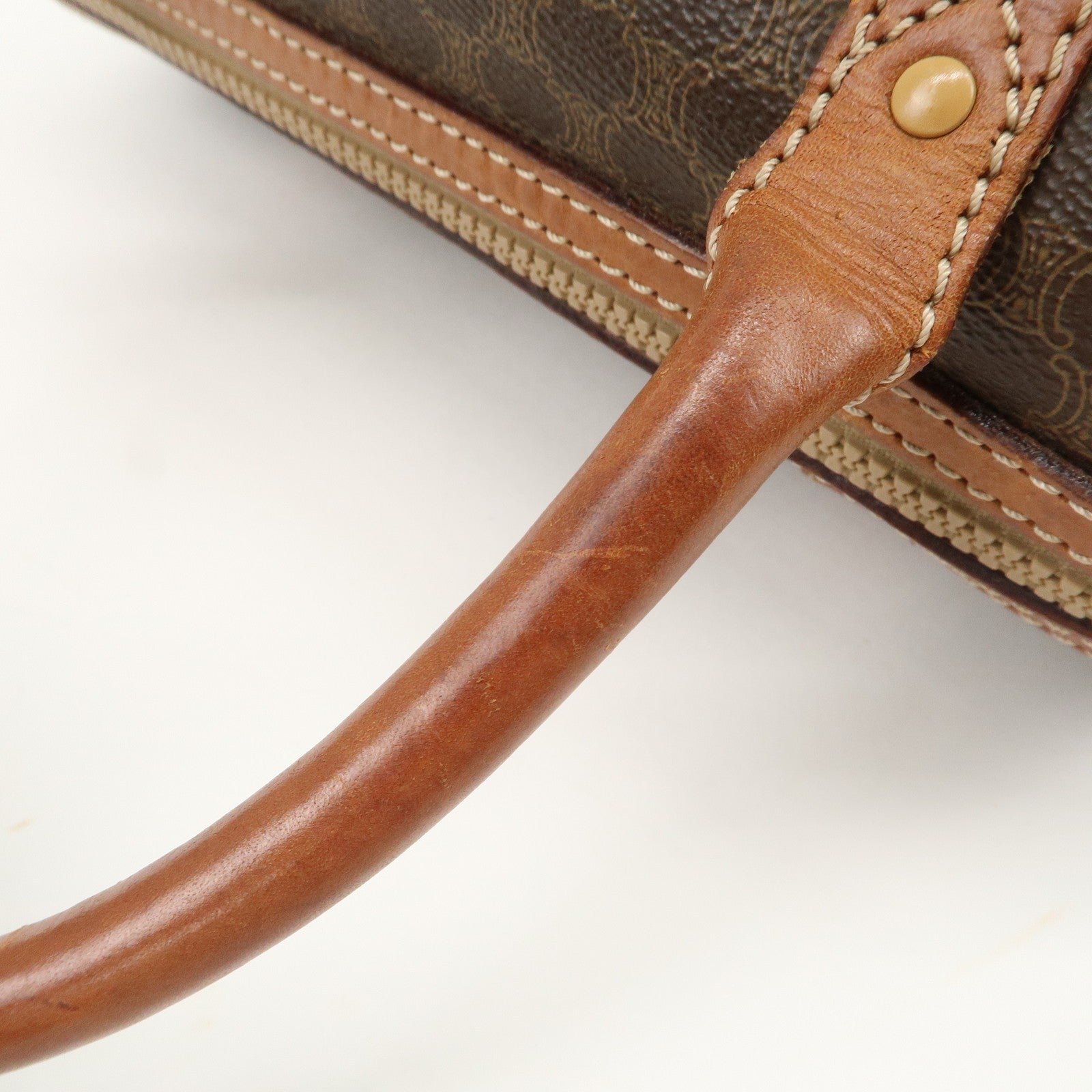 Celine Boston Bag - Brown, PVC