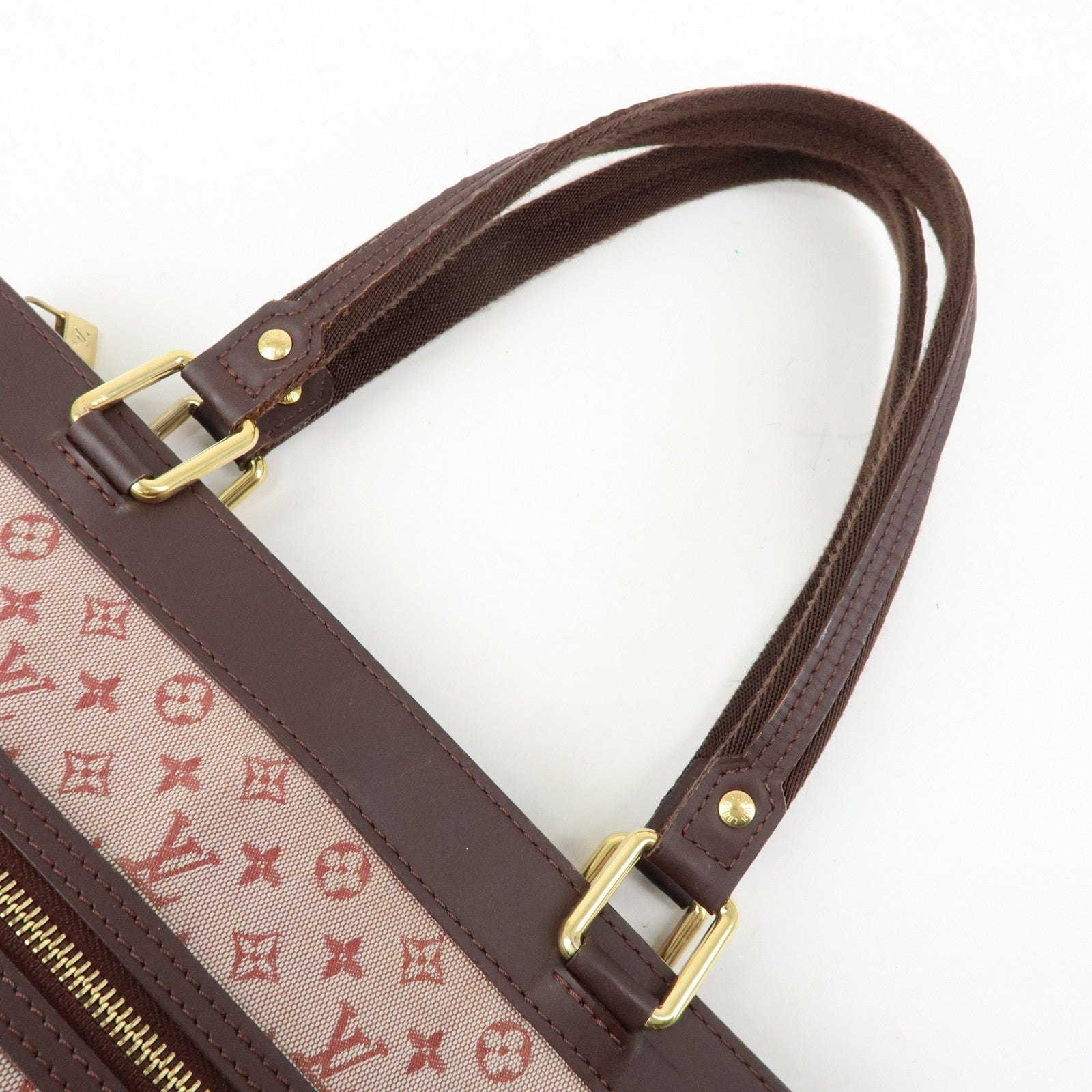 Louis Vuitton Monogram Mini Lucille PM Hand Bag - Cerise, Monogram Canvas