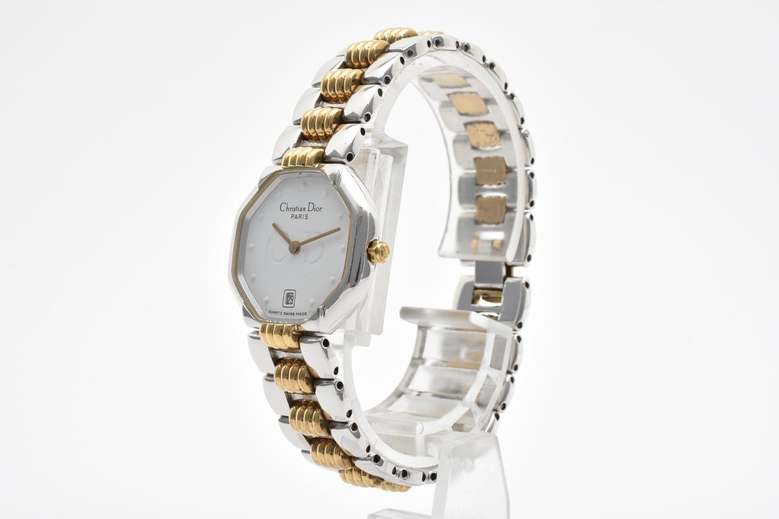 Dior Christian Dior D64151 Watch - White, Stainless Steel