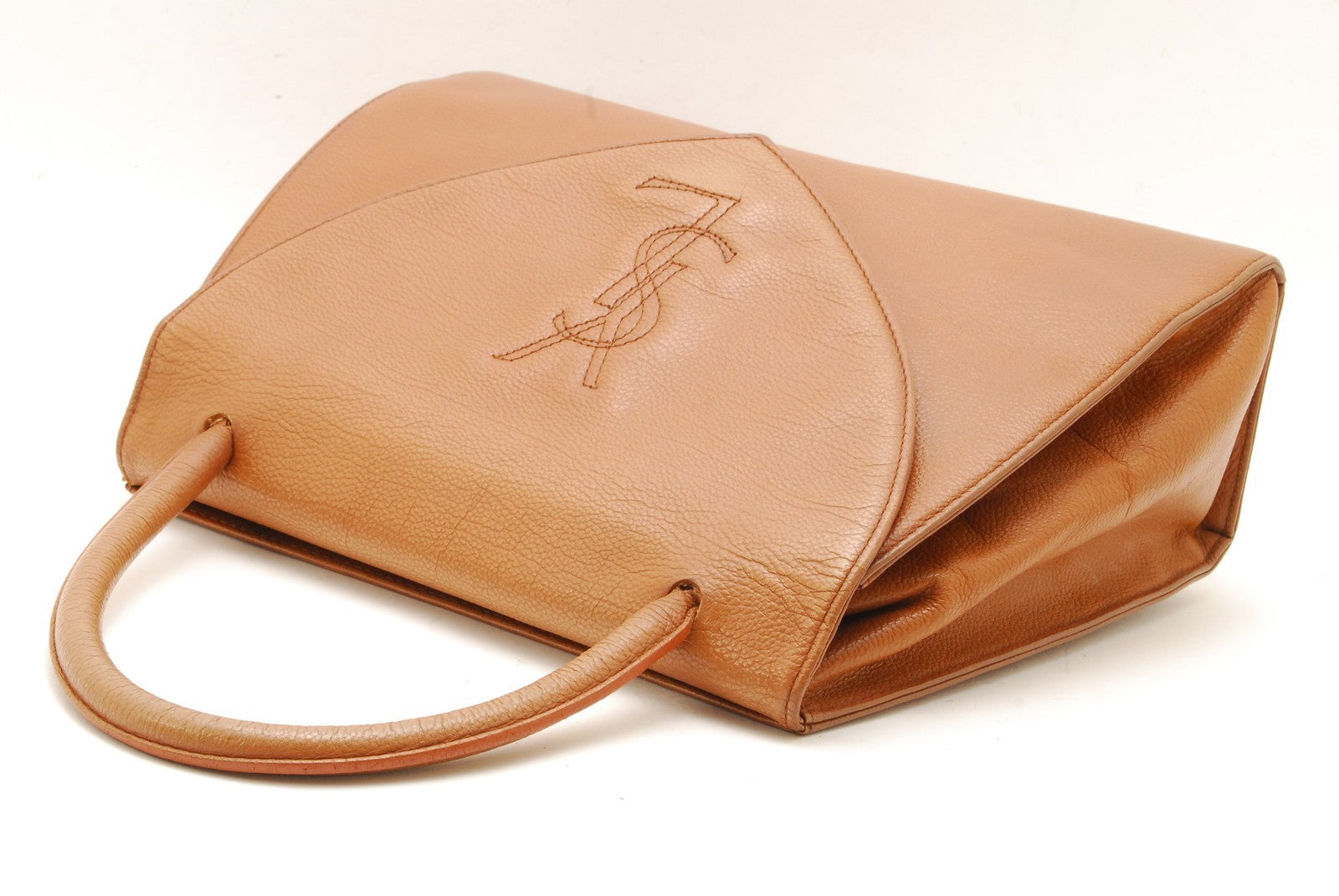 Saint Laurent YSL Handbag - Brown, Calf Leather