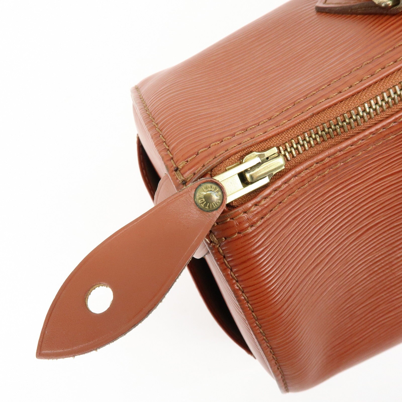 Louis Vuitton Speedy Hand Boston Bag - Kenya Brown, Epi Leather