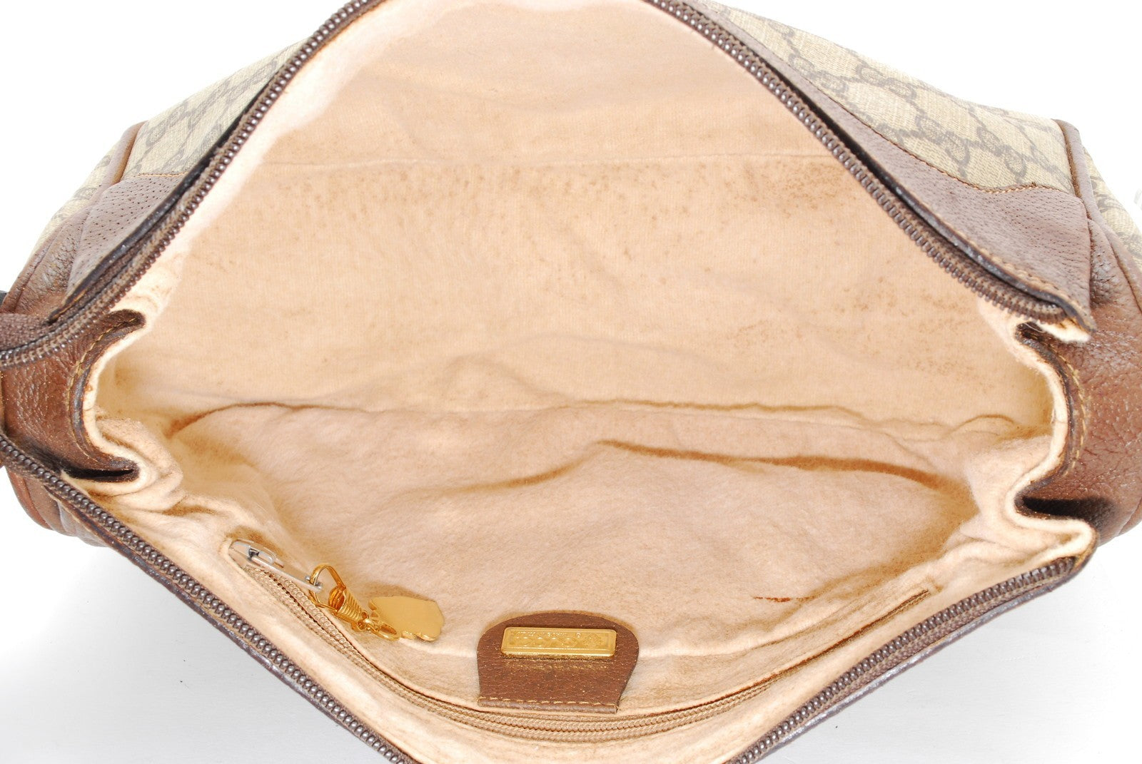 Gucci Vintage Shoulder Bag - Brown, PVC