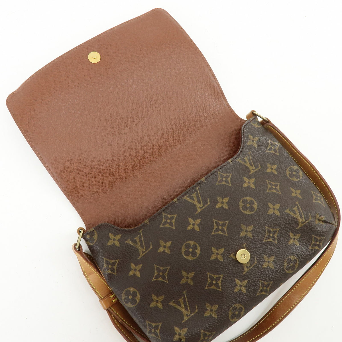 Louis Vuitton Musette Tango Shoulder Bag - Brown, Canvas