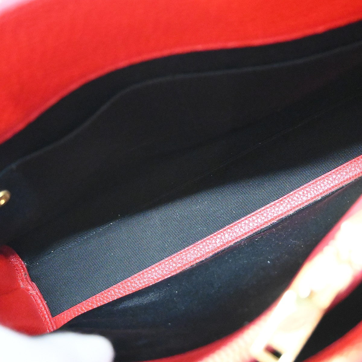 Saint Laurent Sac de Jour 2way Handbag - Red, Leather
