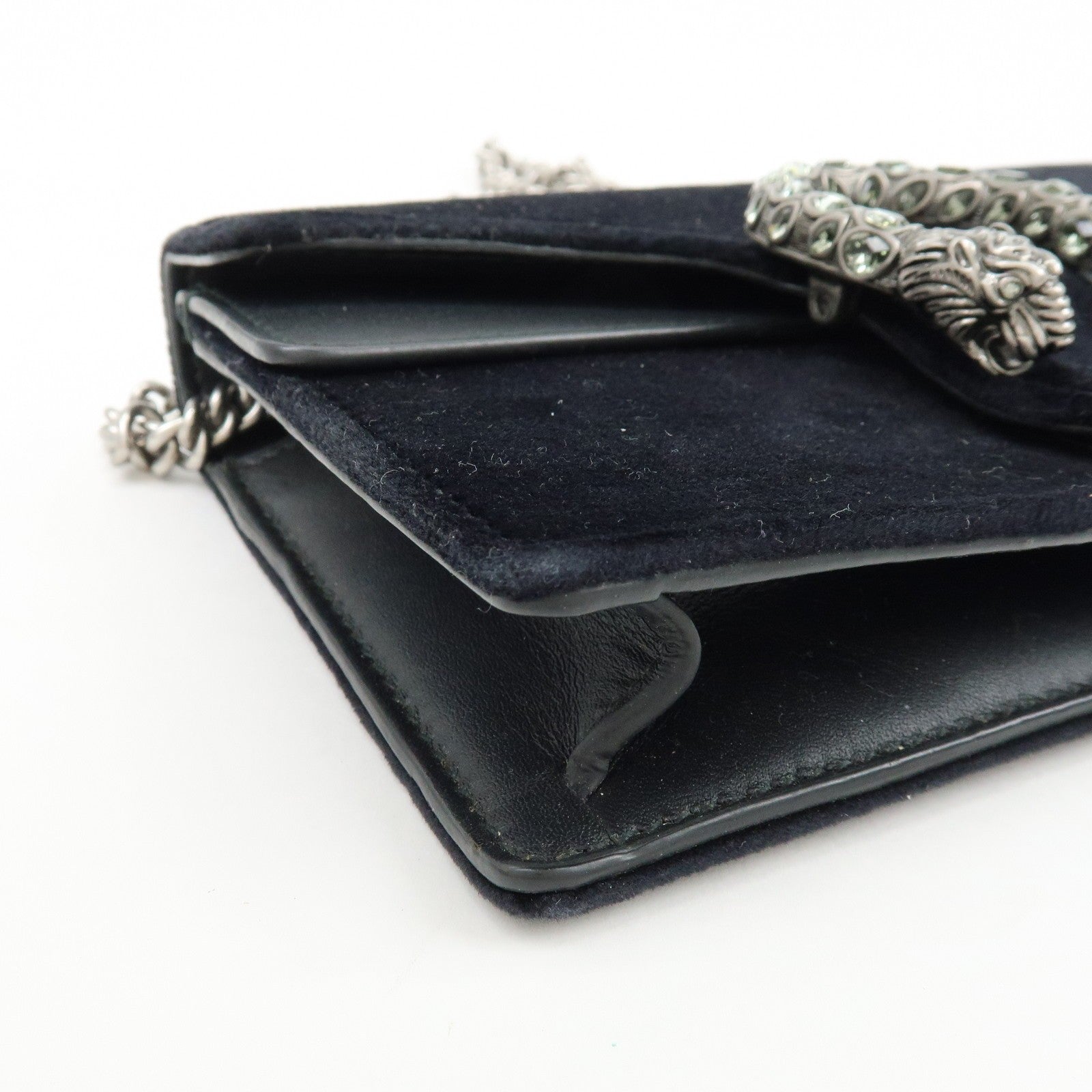 Gucci Dionysius Shoulder Bag - Black, Suede