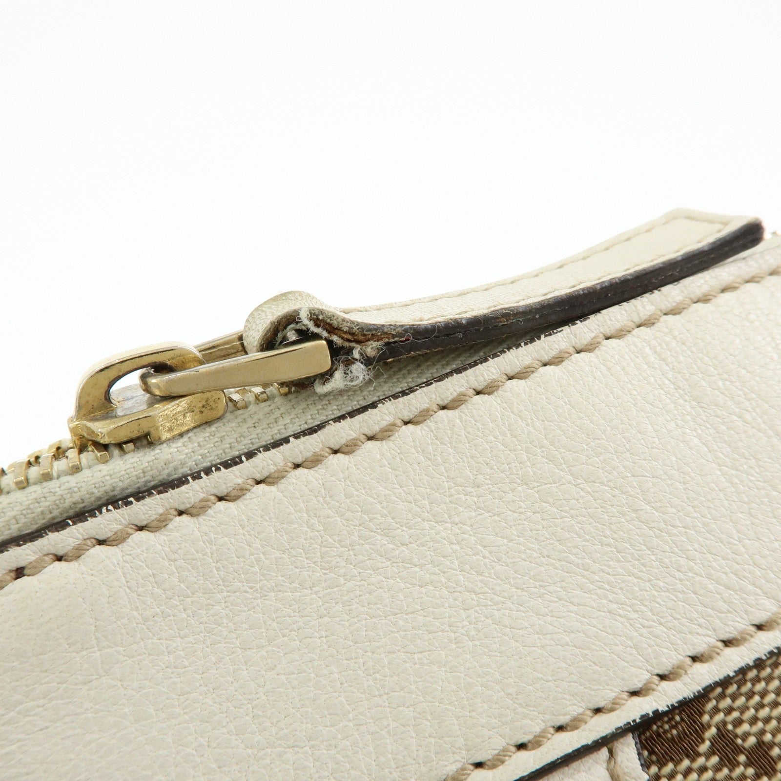 Gucci Abbey Shoulder Bag - Beige, GG Canvas, Leather