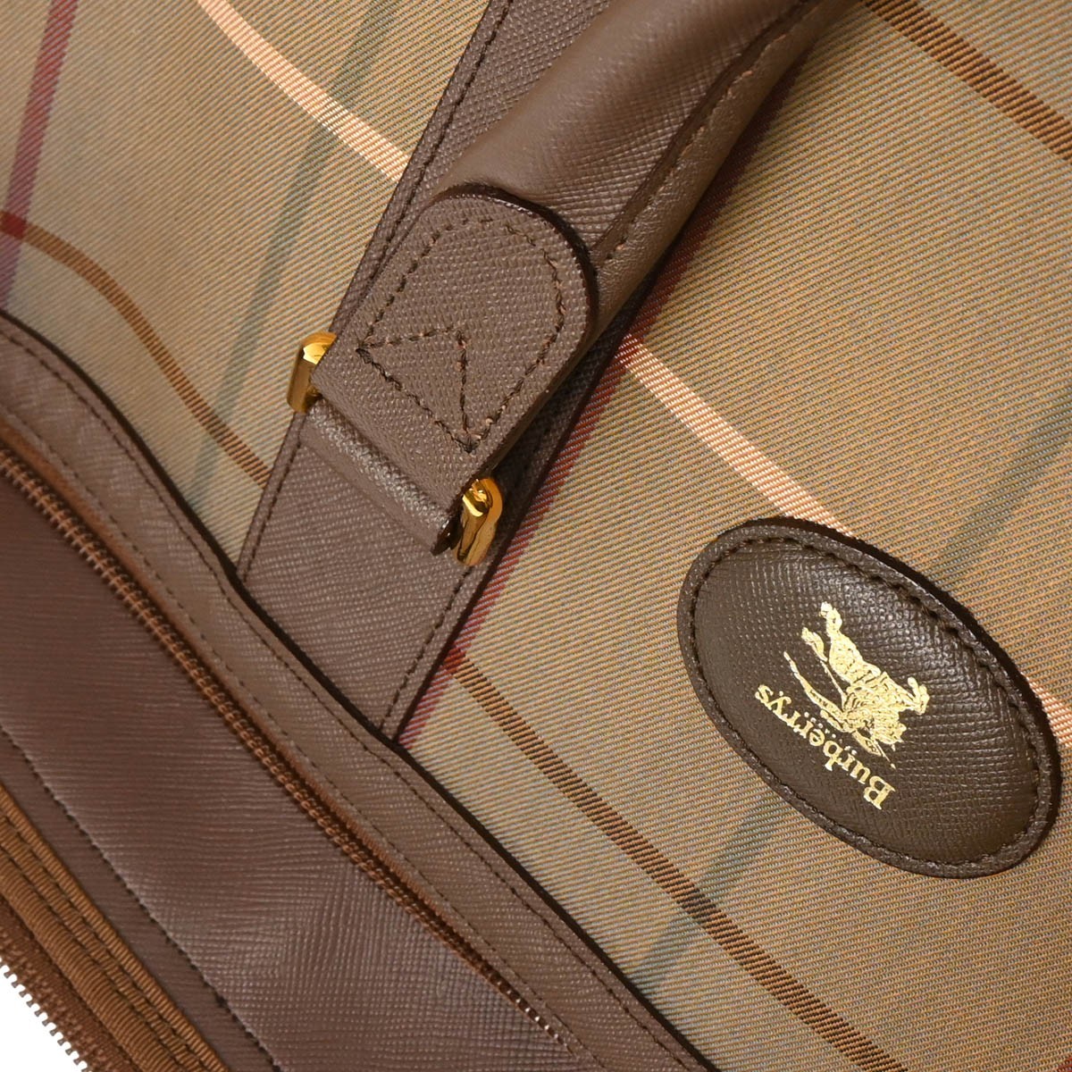 Burberrys Duffle Handbag - Beige, Canvas