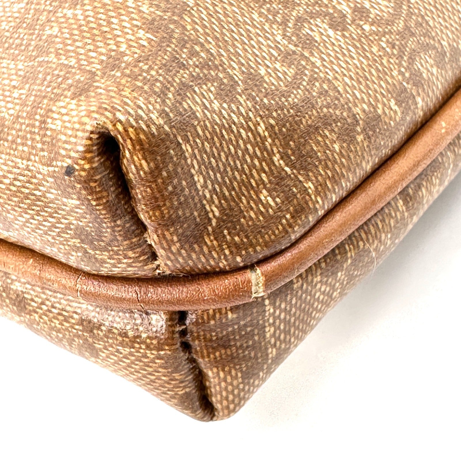 Celine Macadam Clutch Bag - Beige, PVC