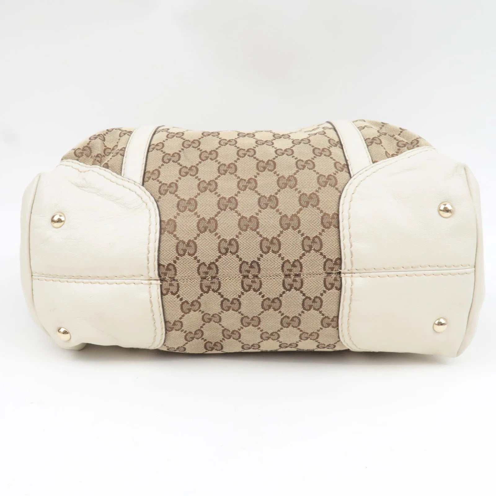 Gucci Tote Bag - Beige, GG Canvas and Leather