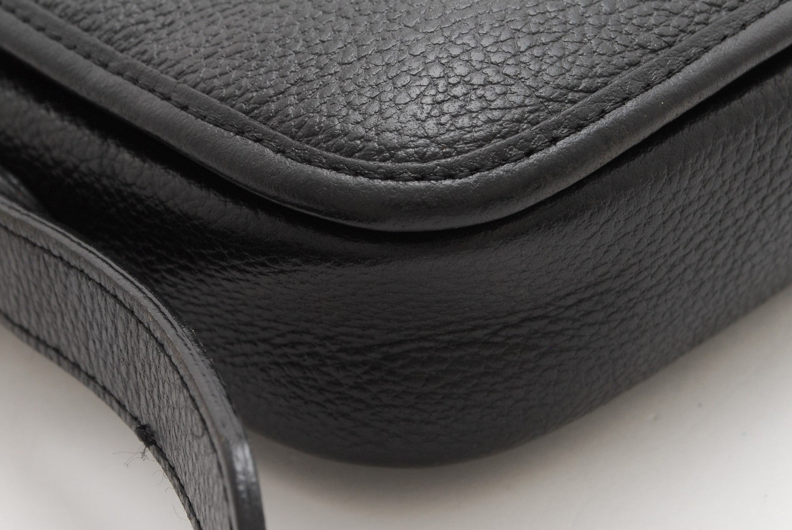 Saint Laurent Yves Shoulder Bag - Black, Leather