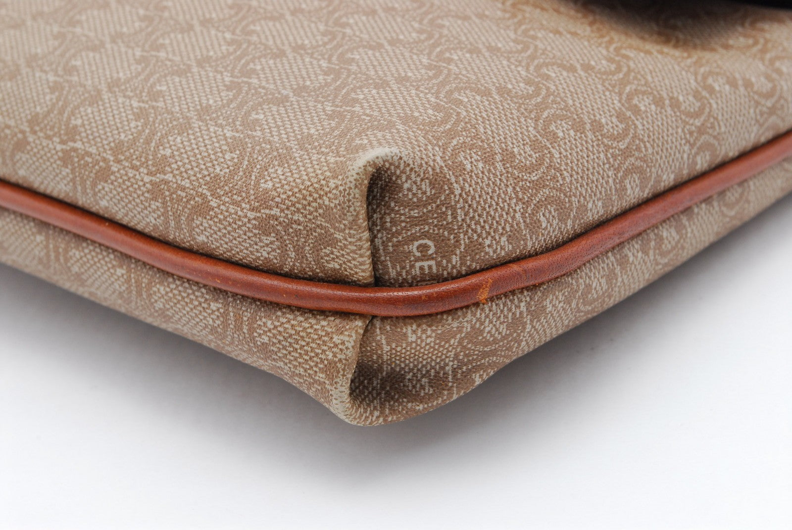 Celine Macadam Clutch Bag - Beige, PVC