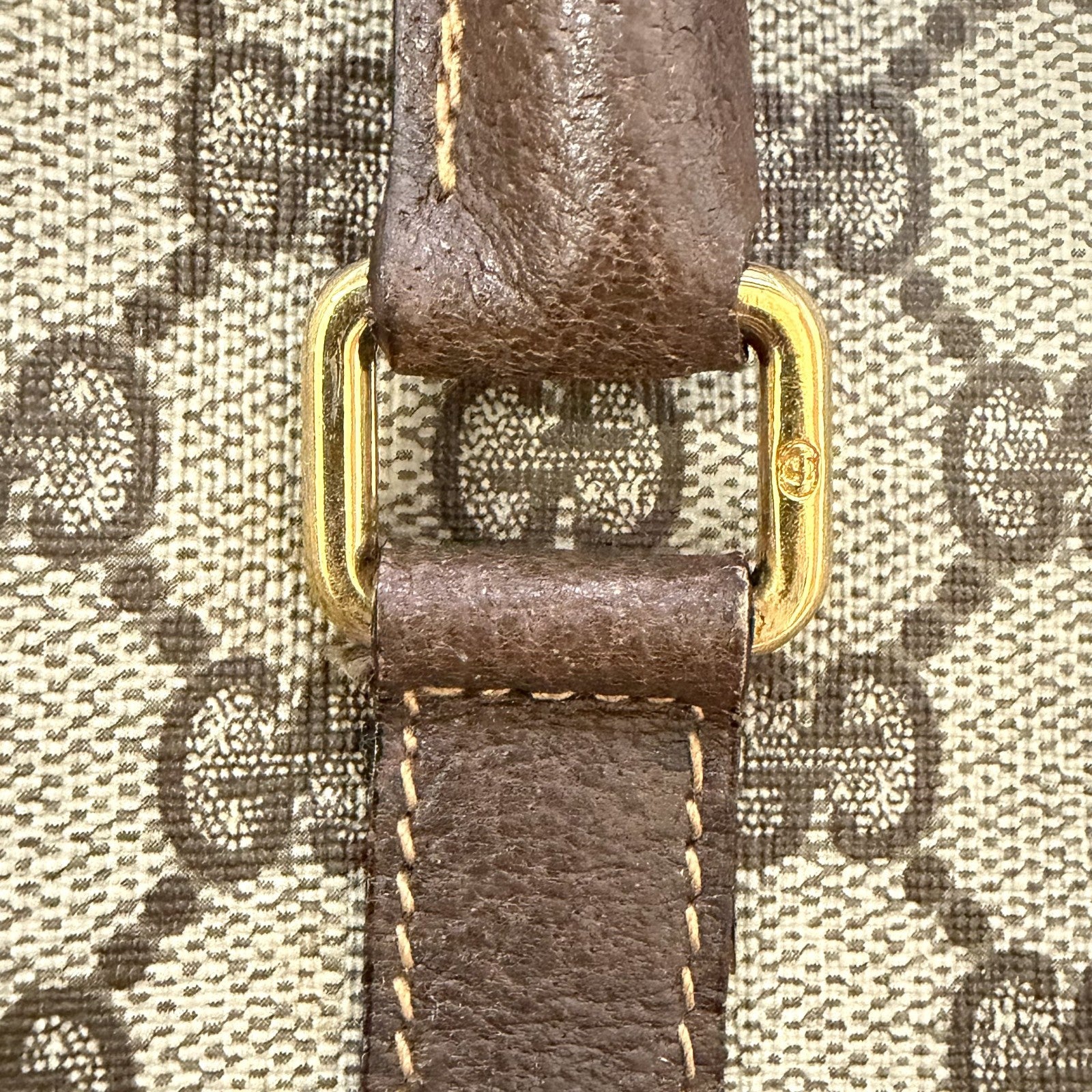 Gucci GG Supreme Boston Bag - Brown, PVC Leather