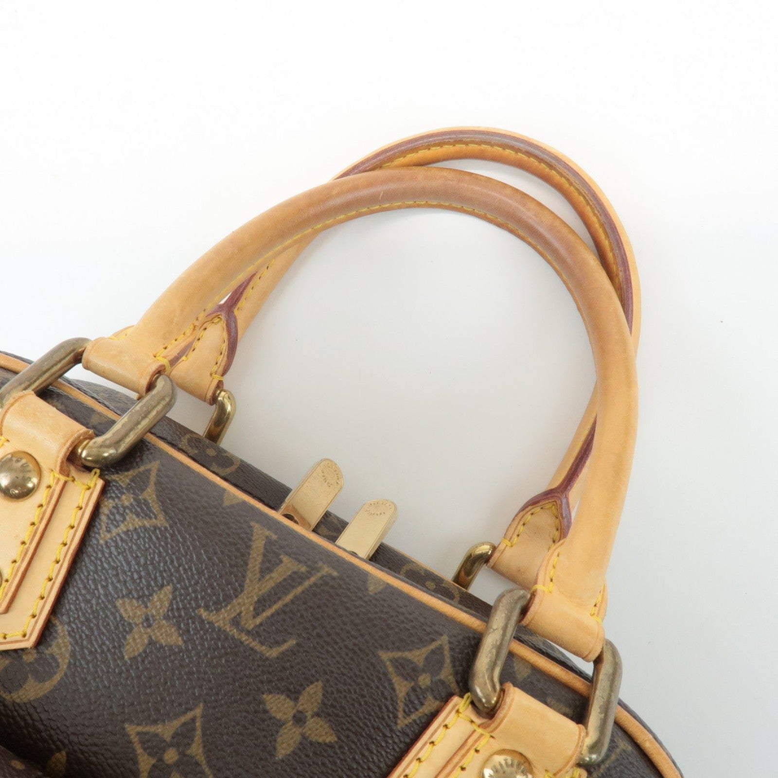Louis Vuitton Monogram Manhattan PM Handbag - Brown, Monogram Canvas