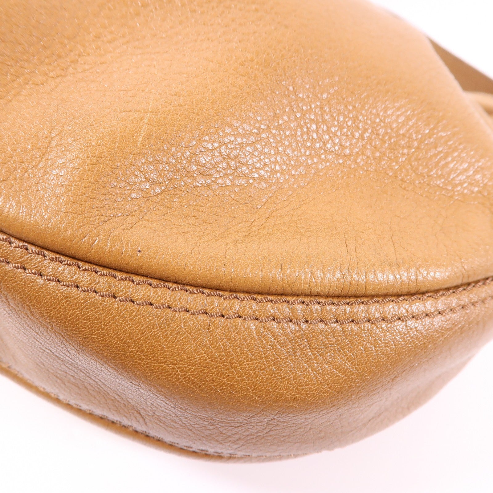 Burberry GHW Shoulder Bag - Brown, Calfskin Leather