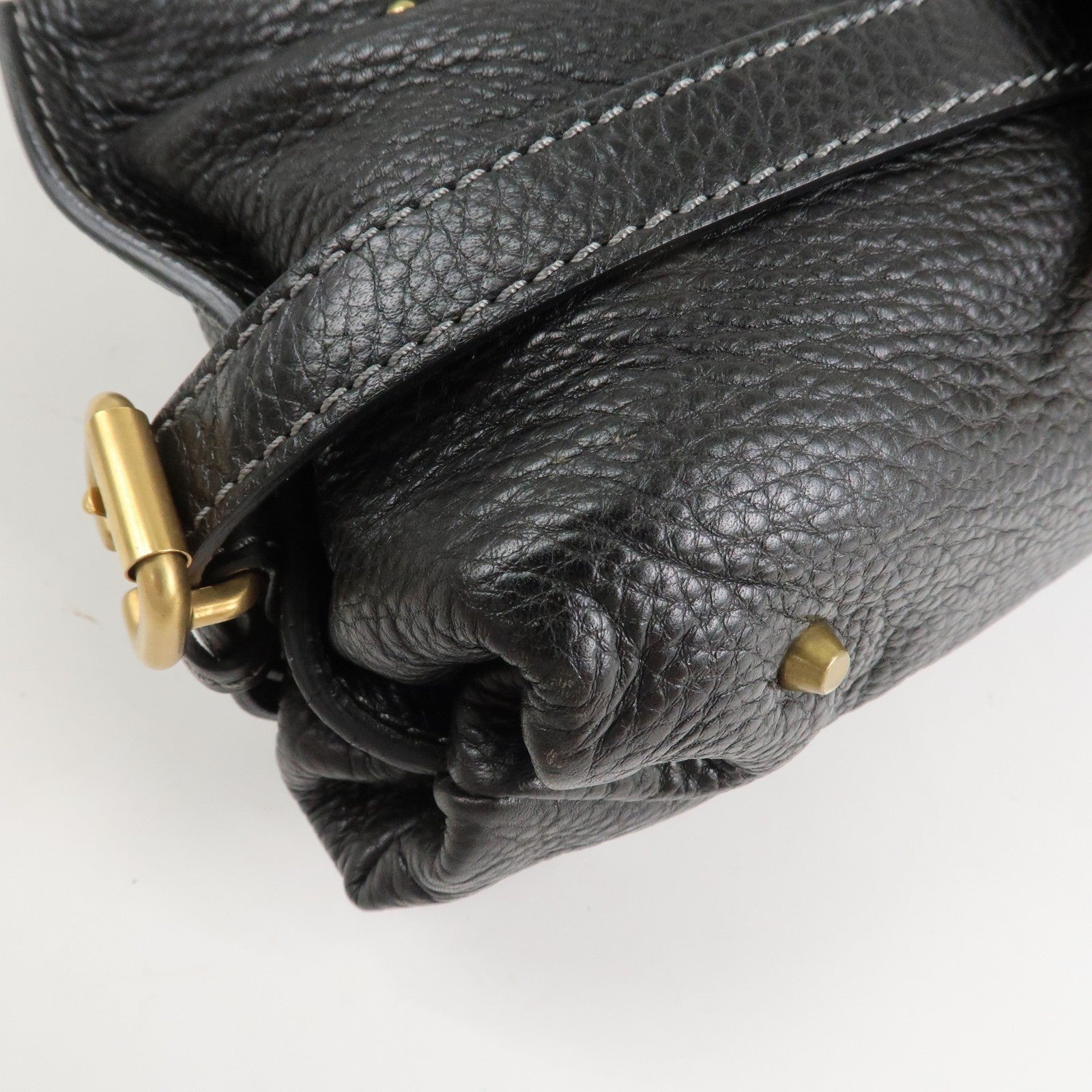 Chloe Paddington Hand Bag - Black, Leather