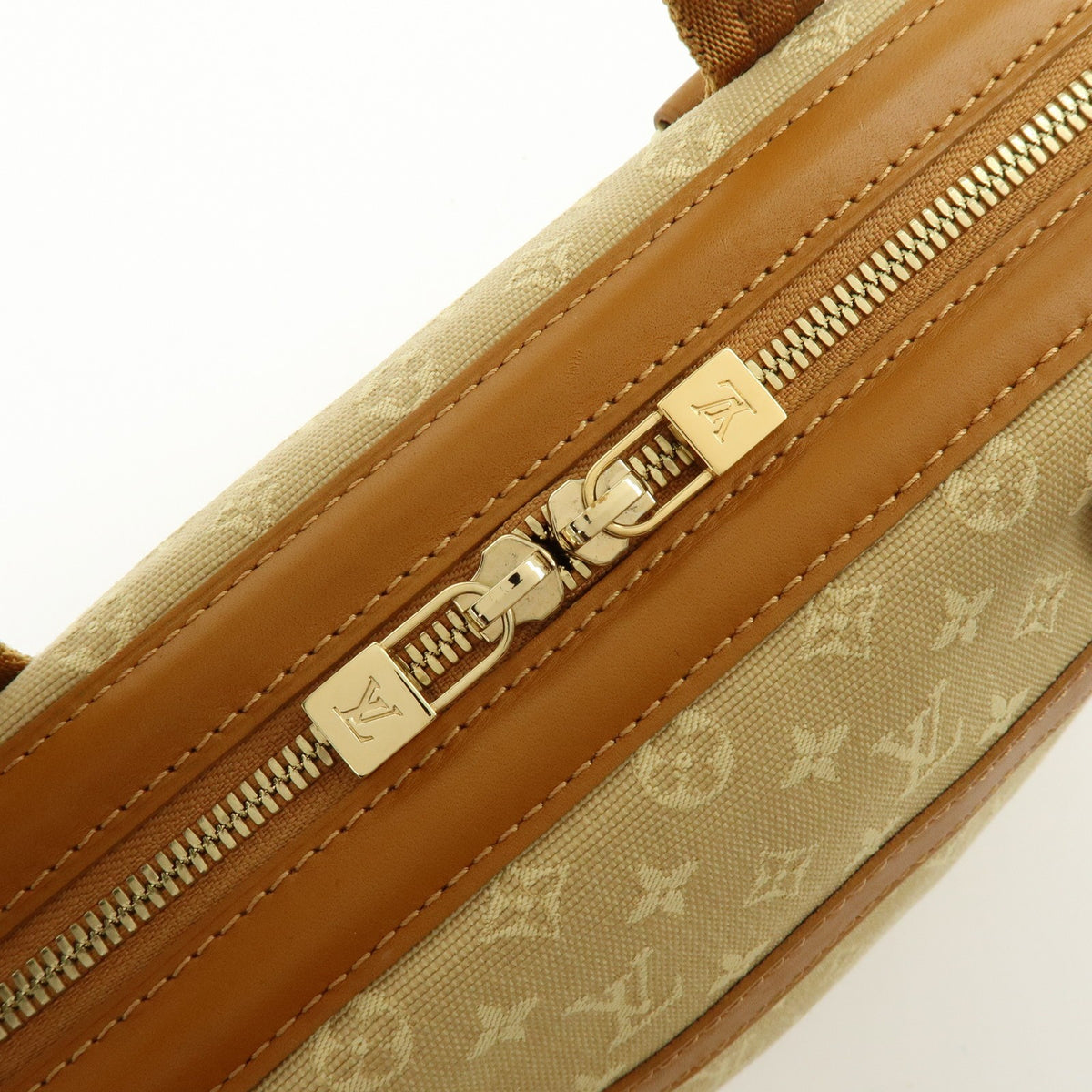 Louis Vuitton Hand Bag - Beige, Monogram Mini Canvas, Leather