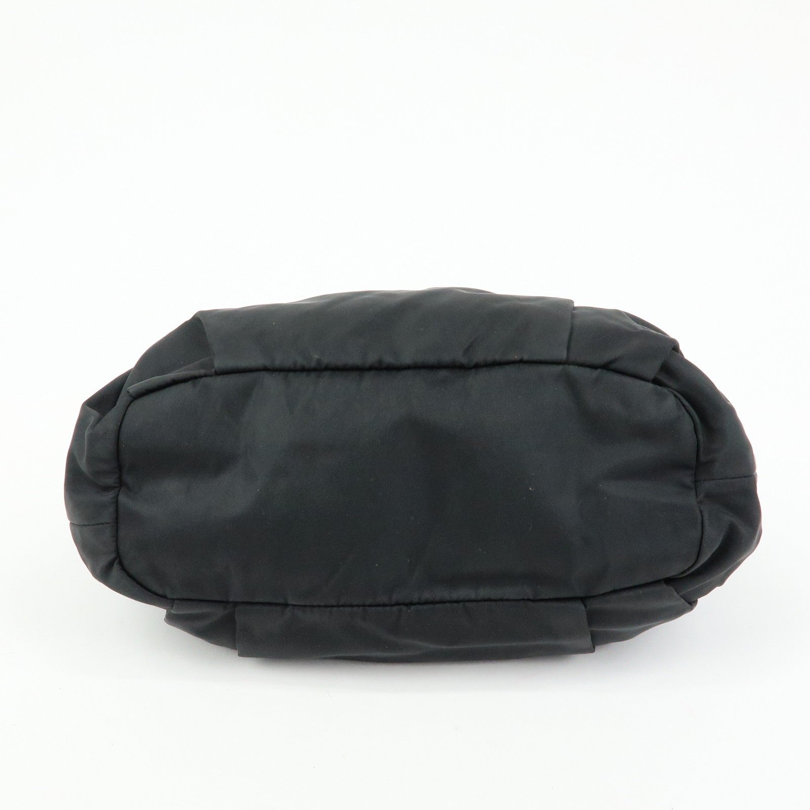 Prada Ribbon Shoulder Bag - Black, Nylon and Leather