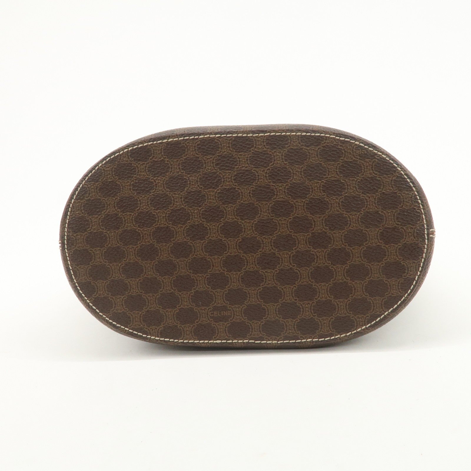 Celine Macadam Tote Bag - Brown, PVC Leather