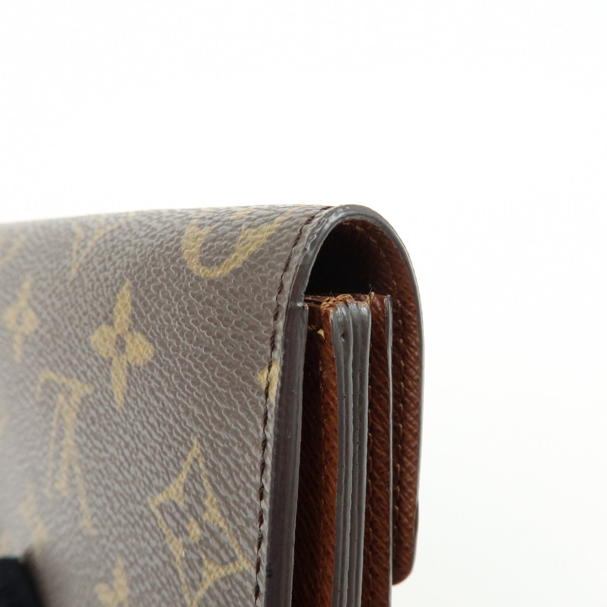 Louis Vuitton Portefeuille Accordion Long Wallet - Brown, Canvas