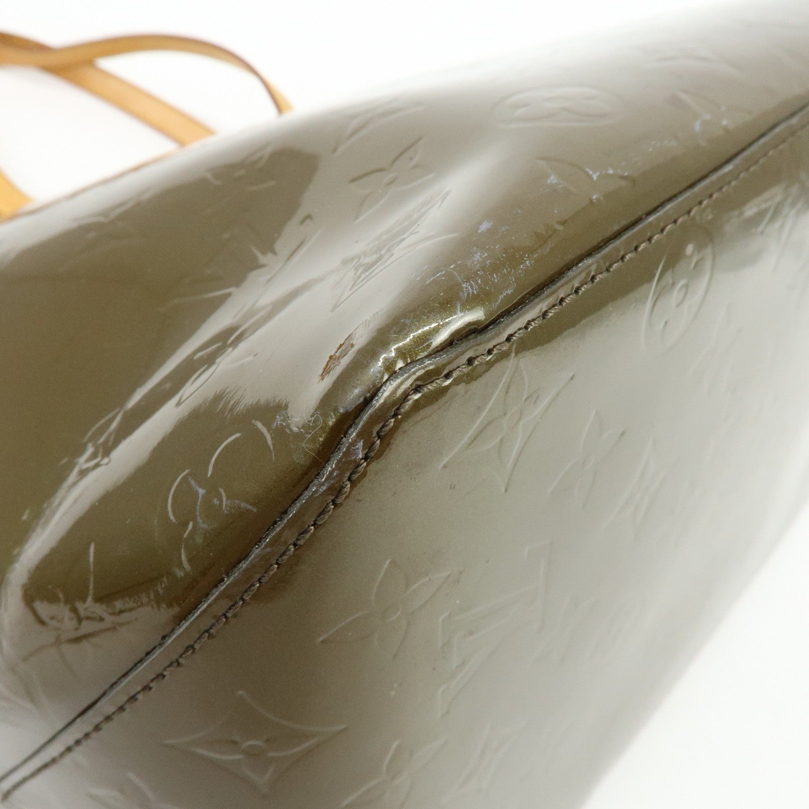 Louis Vuitton Tote Bag - Vert Bronze, Monogram Vernis