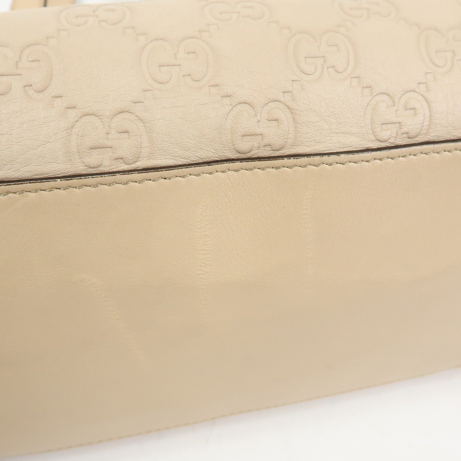 Gucci Abbey Guccissima Tote Bag - Pink, Leather