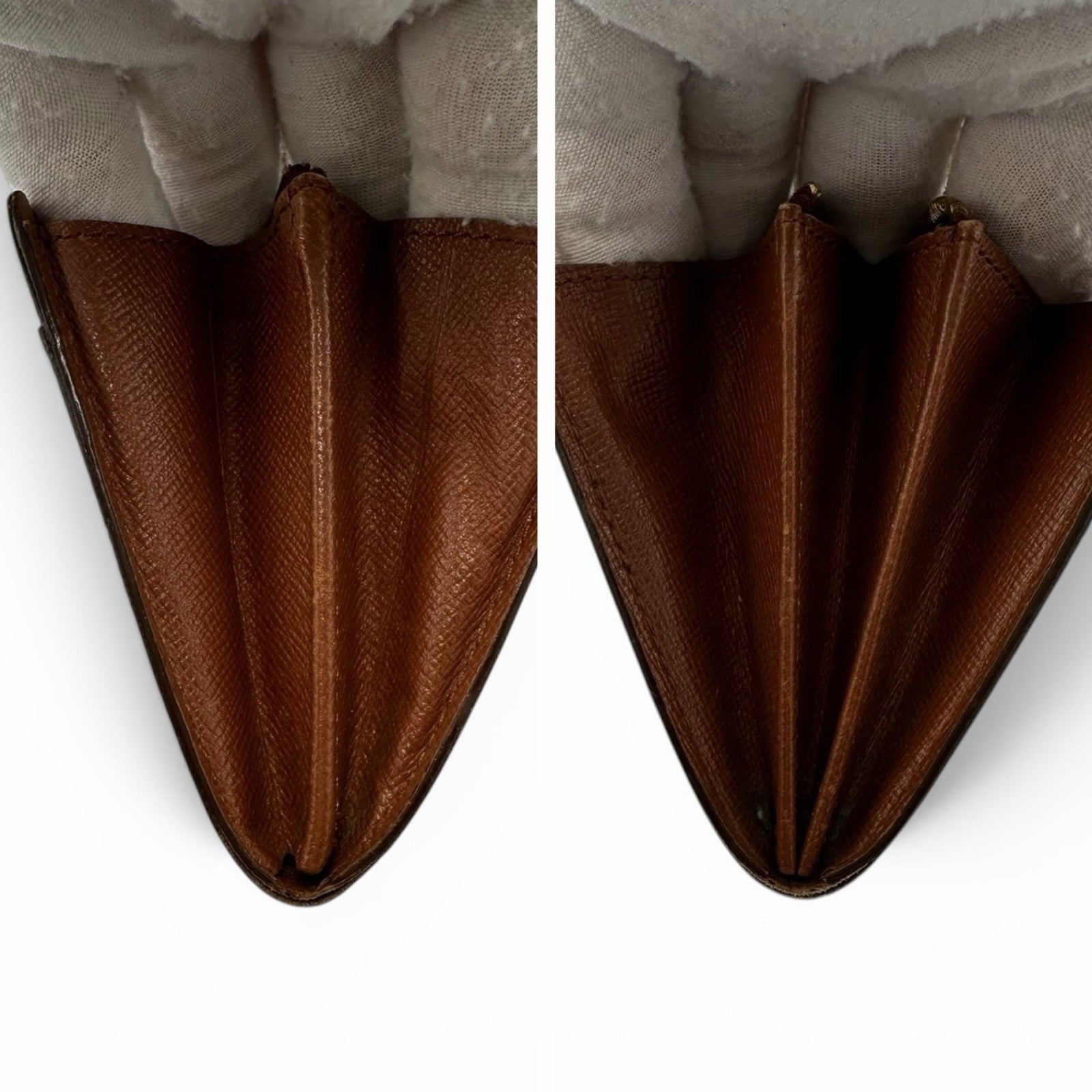 Louis Vuitton Portefeuille Sarah Long Wallet - Brown, Leather