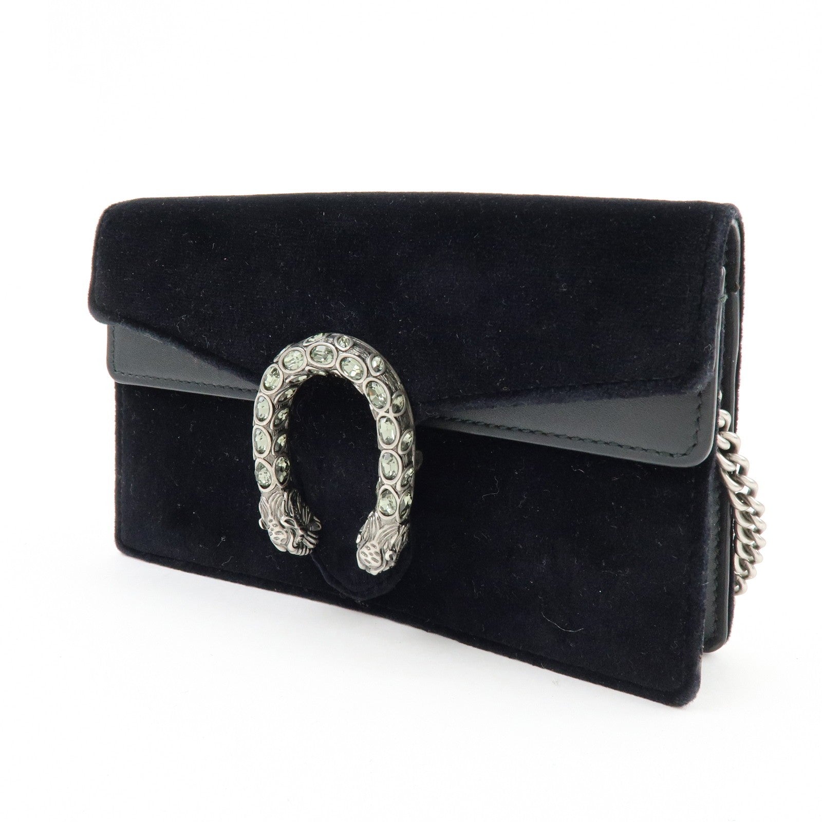 Gucci Dionysius Shoulder Bag - Black, Suede