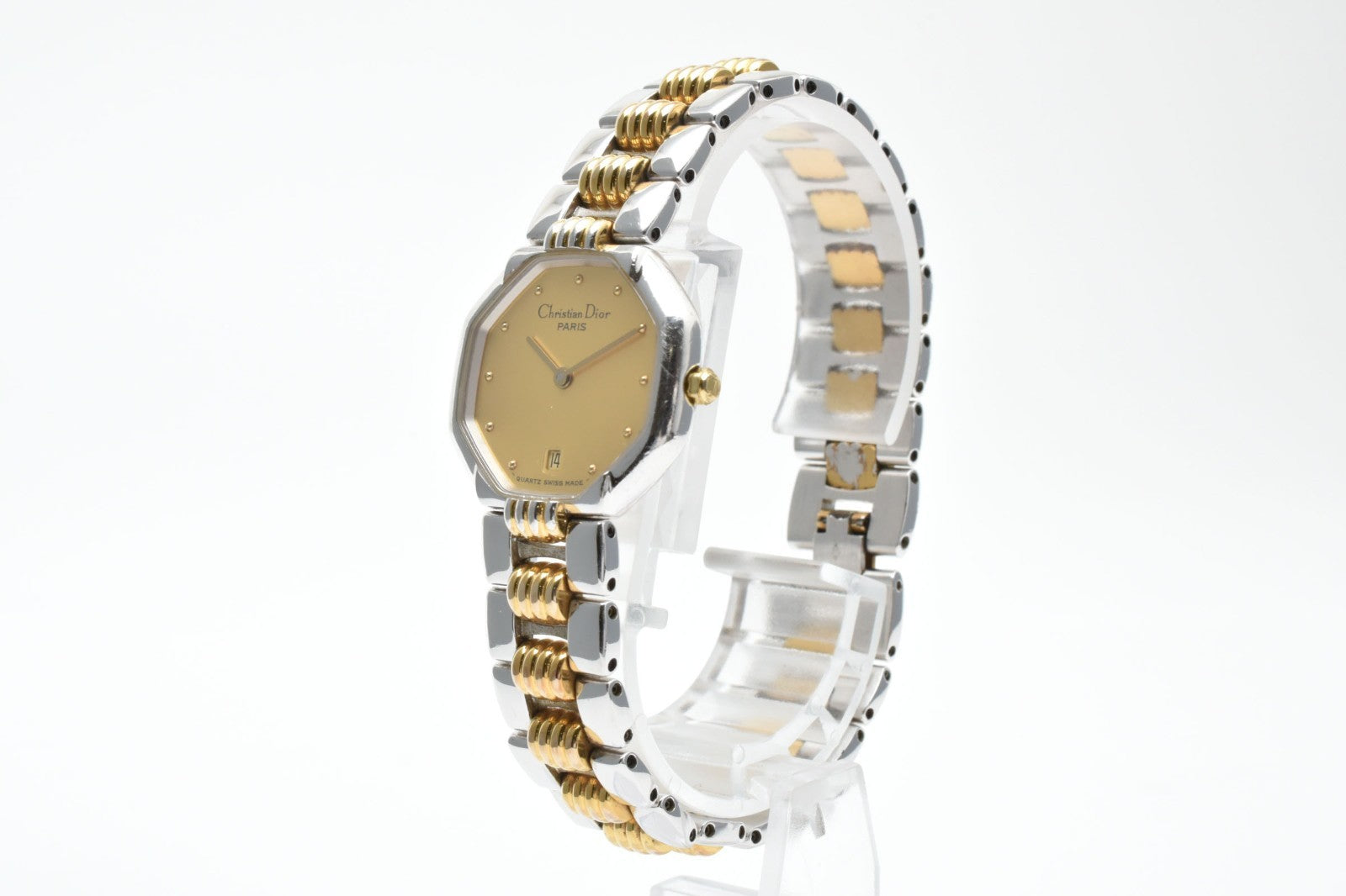 Dior Christian Dior 48.203 Wristwatch - Gold, Stainless Steel