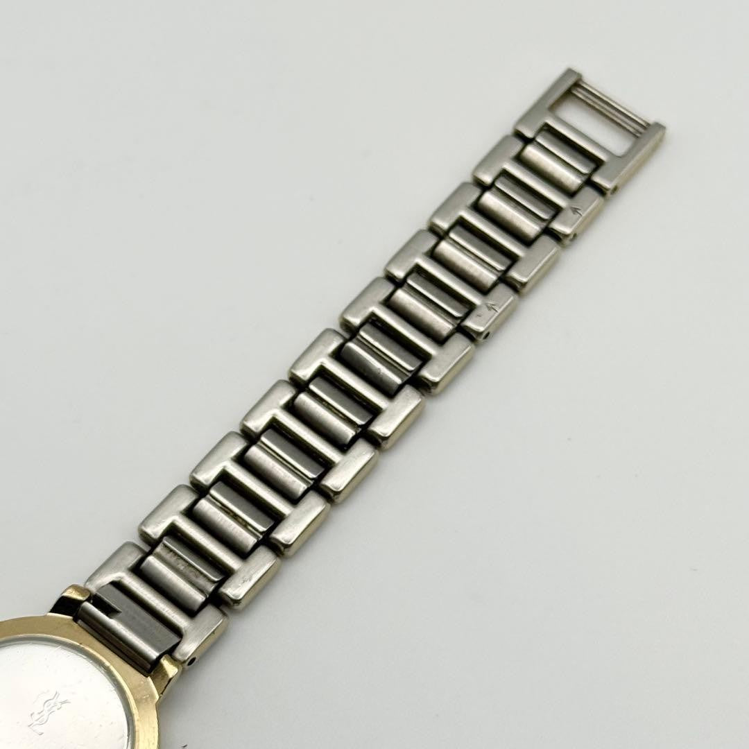 Saint Laurent Quartz Wristwatch - White, Gold