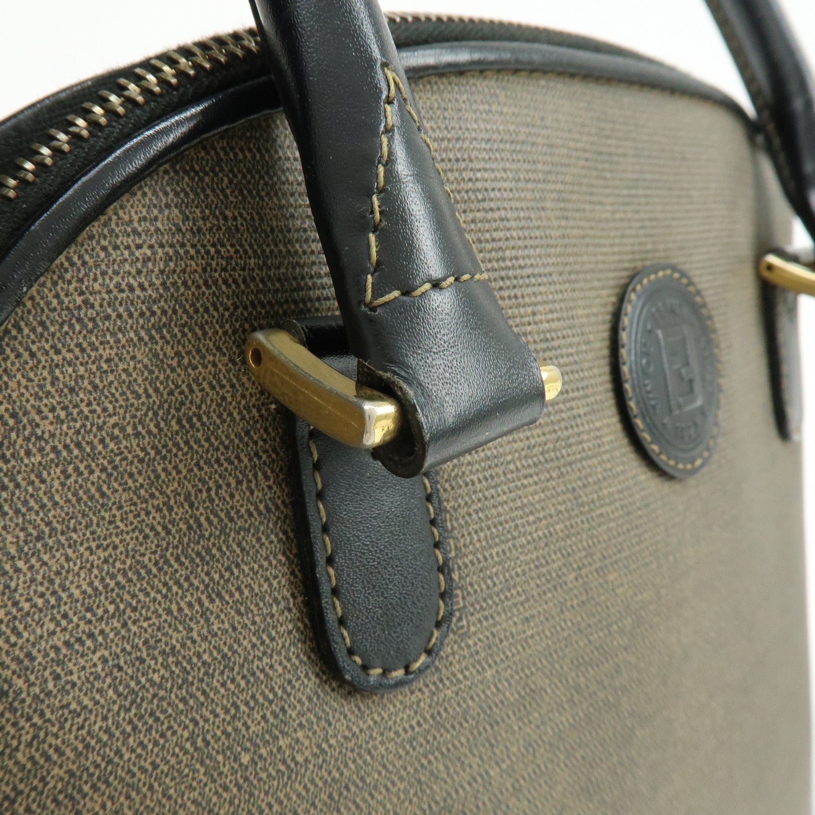 Fendi 2Way Bag Handbag - Brown, Leather